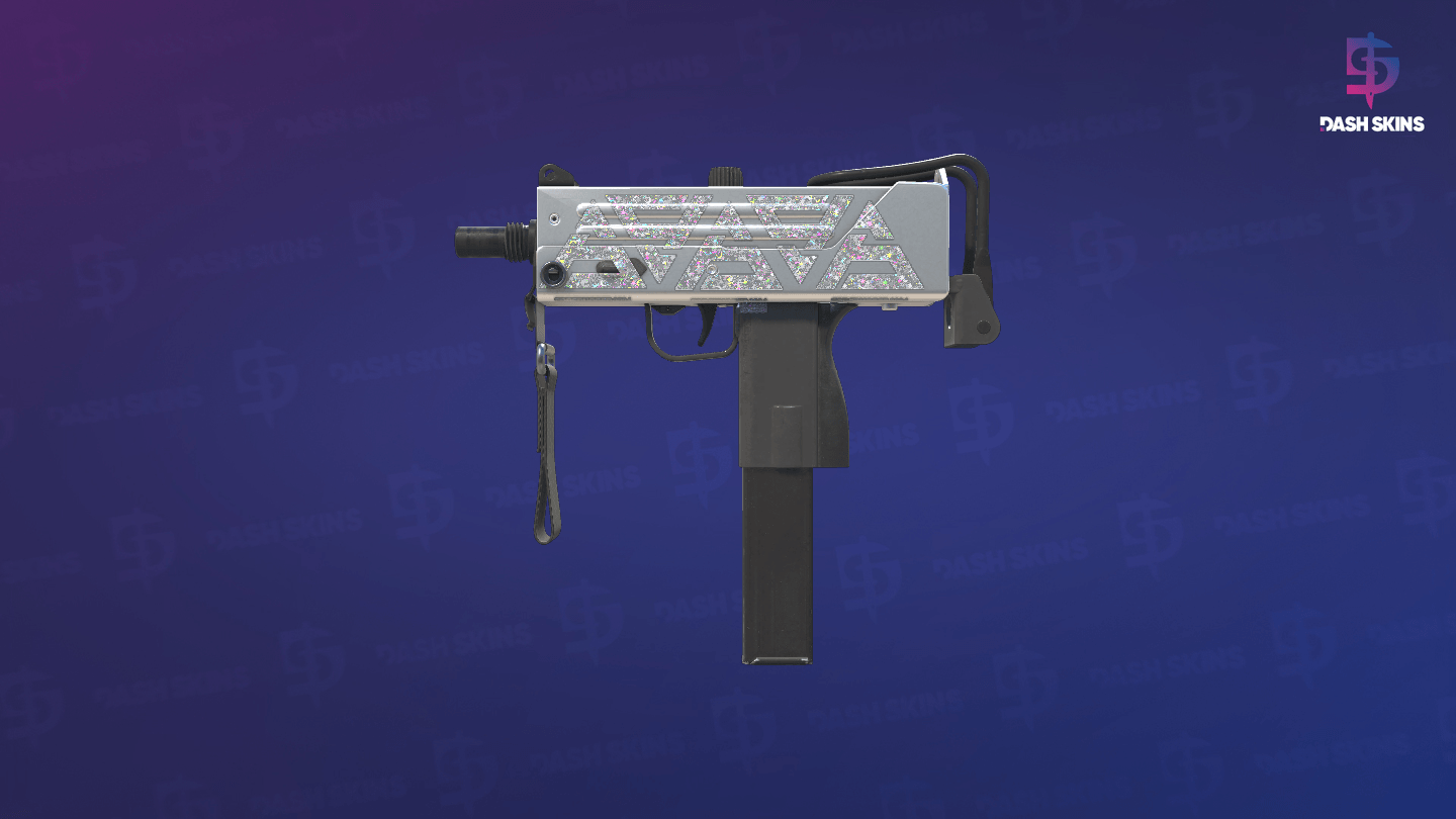 MAC-10 | Silver (Factory New) Screenshot Playside