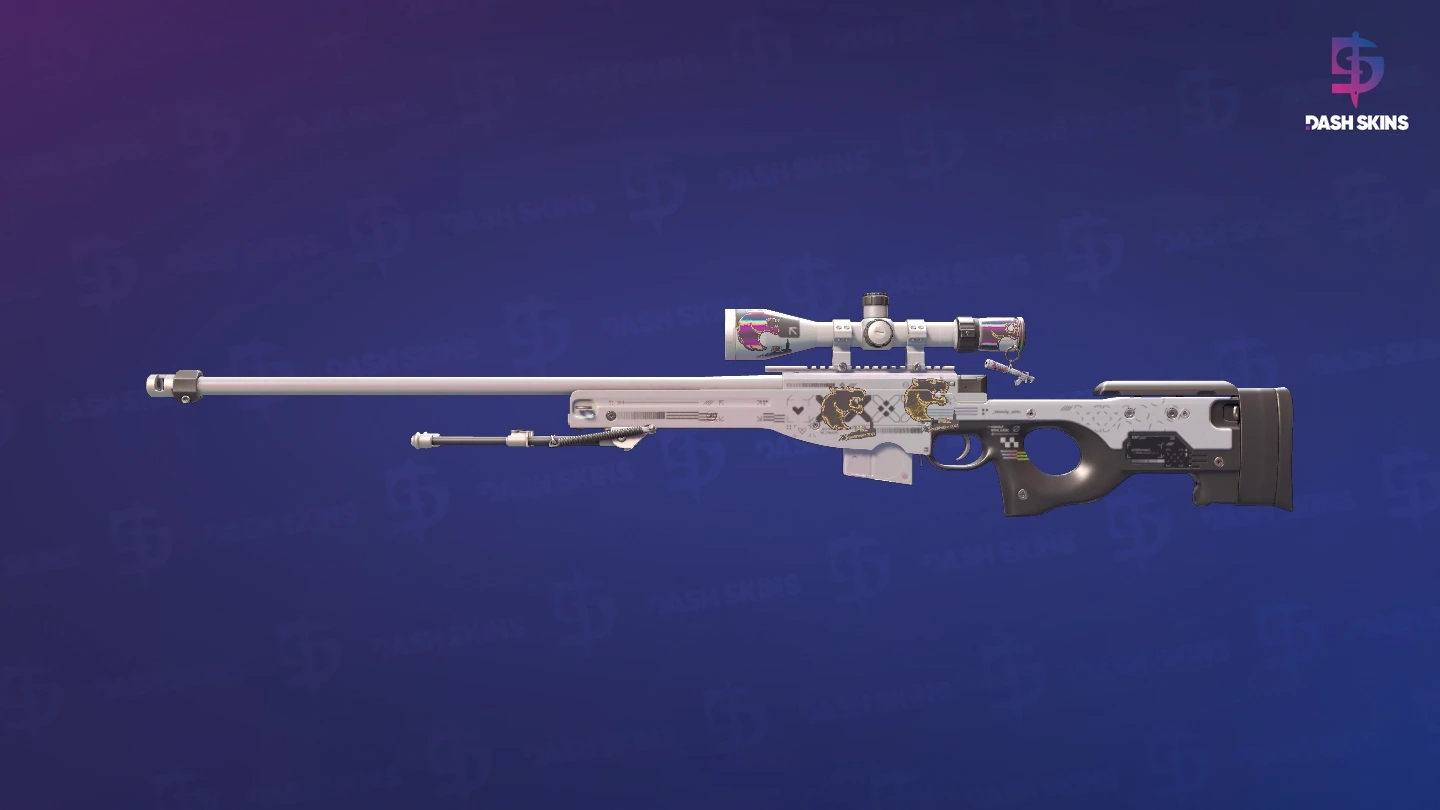 AWP | Printstream (Minimal Wear) Screenshot Playside