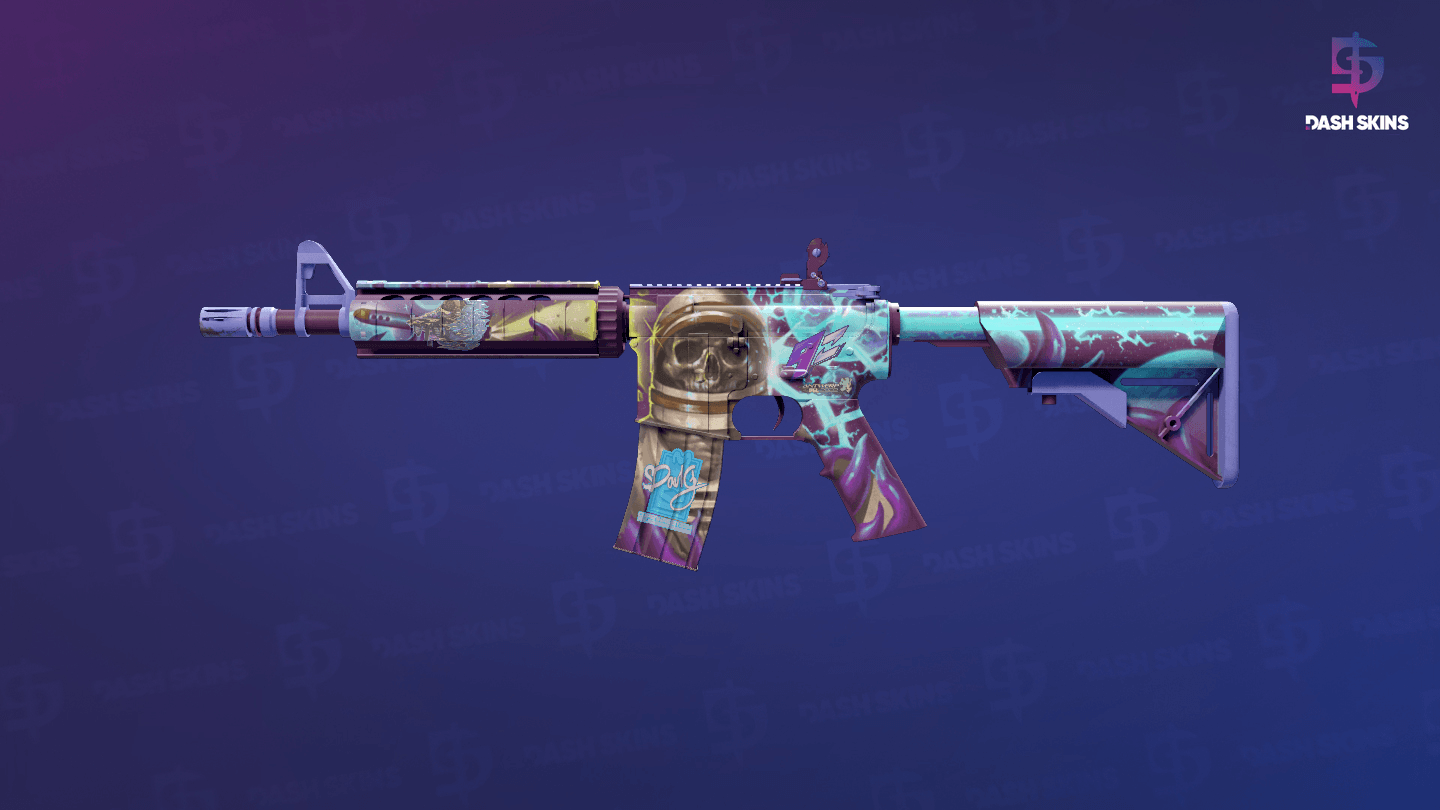 M4A4 | Desolate Space (Field-Tested) Screenshot Playside