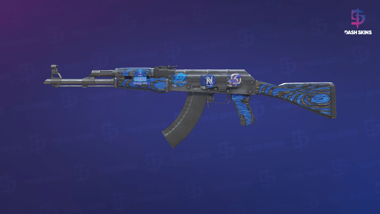AK-47 | Blue Laminate (Factory New) Screenshot Playside