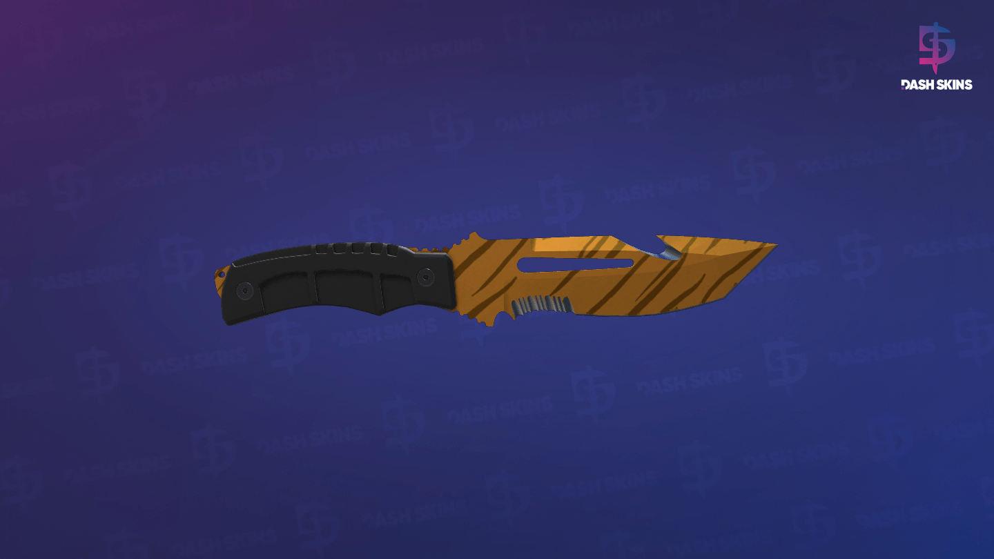 ★ Survival Knife | Tiger Tooth (Factory New) Screenshot Playside