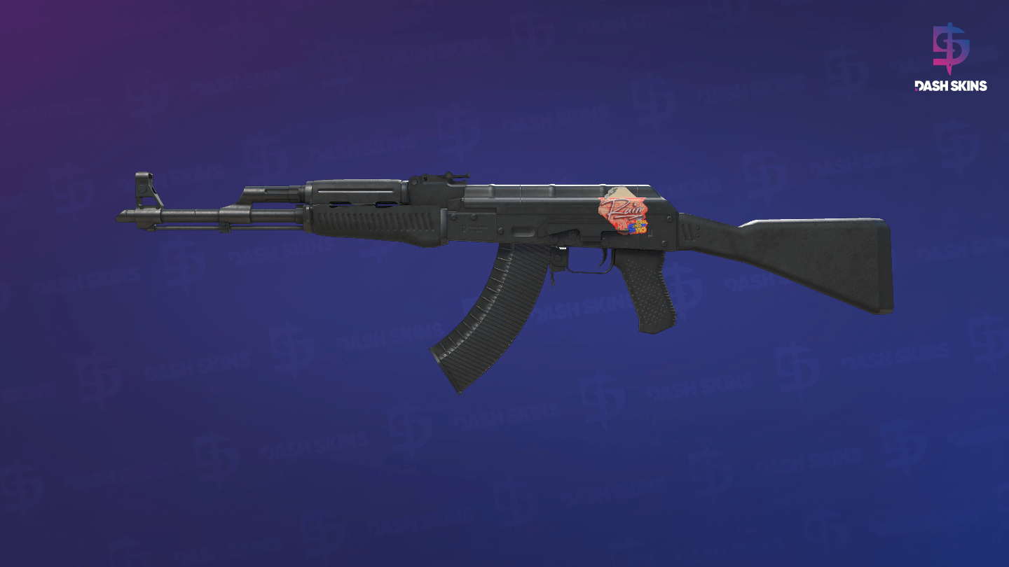 AK-47 | Slate (Battle-Scarred) Screenshot Playside