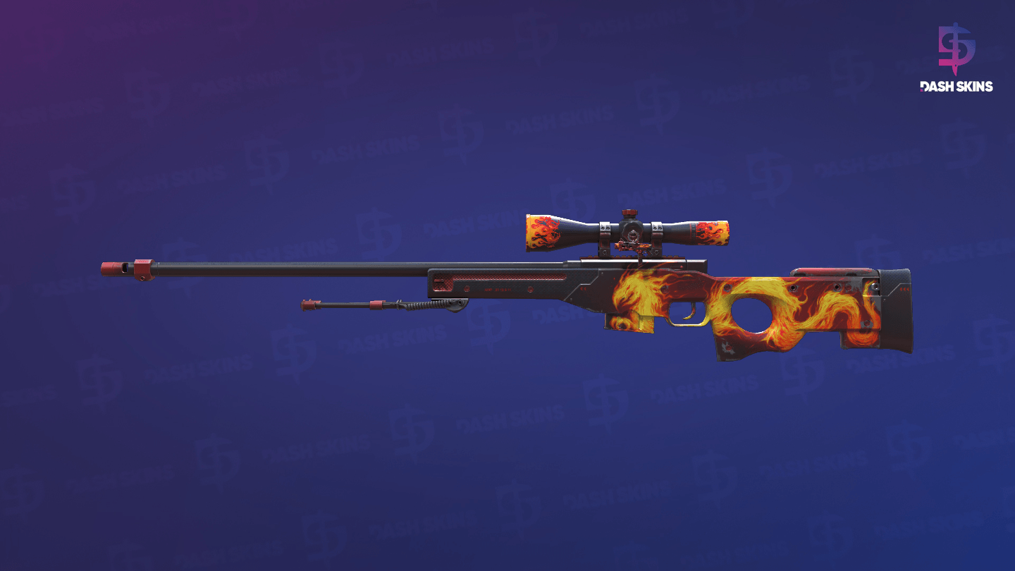 AWP | Wildfire (Field-Tested) Screenshot Playside