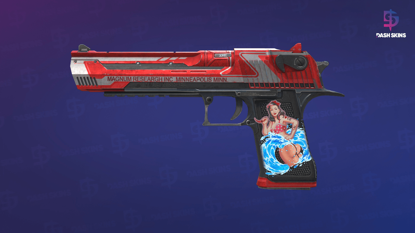 Desert Eagle | Code Red (Well-Worn) Screenshot Playside