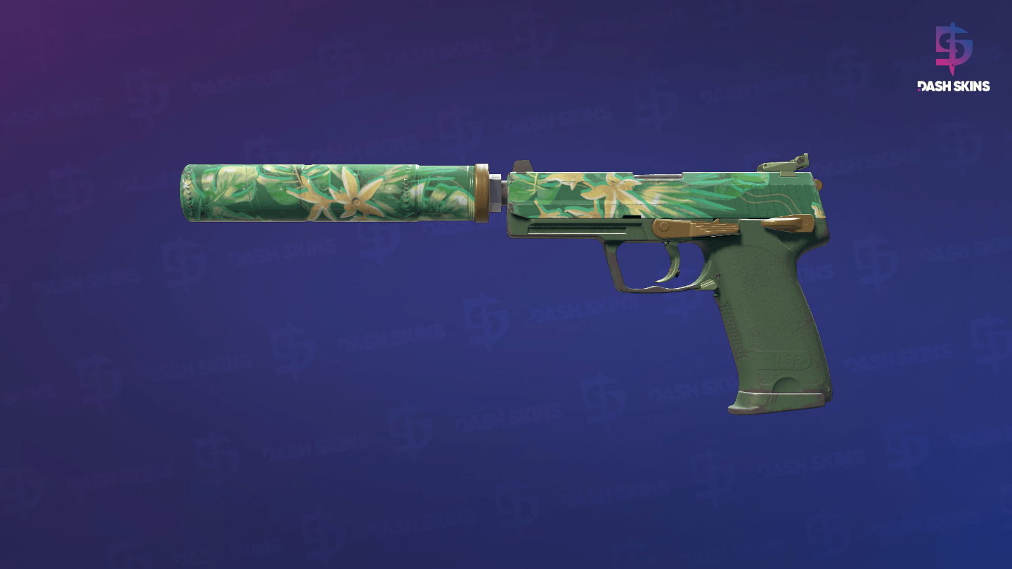 USP-S | Tropical Breeze (Field-Tested) Screenshot Playside