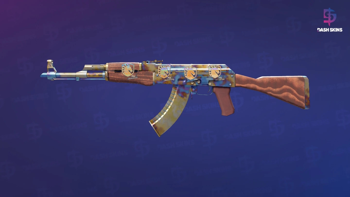 AK-47 | Case Hardened (Minimal Wear) Screenshot Playside