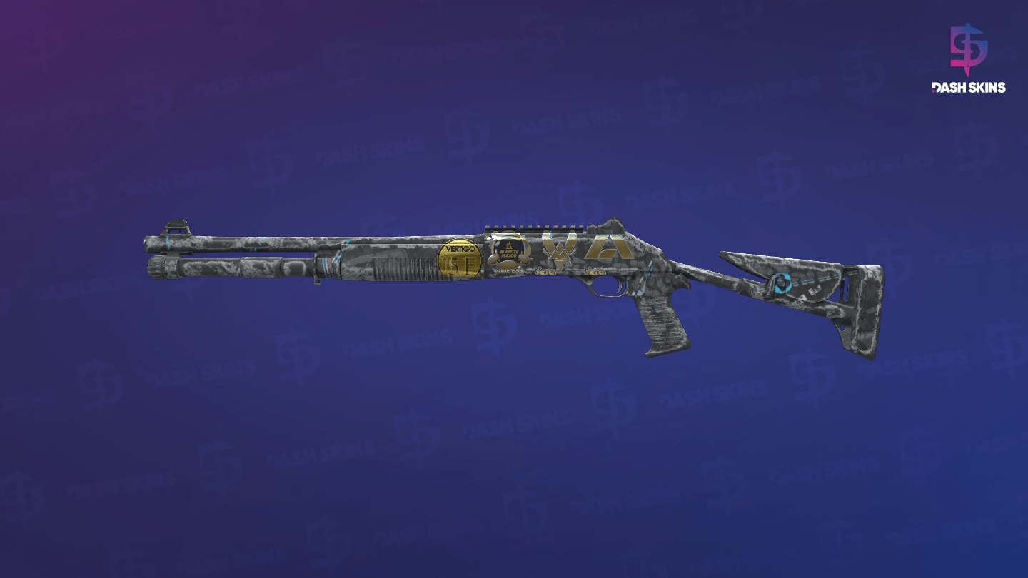 Souvenir XM1014 | Blue Tire (Field-Tested) Screenshot Playside