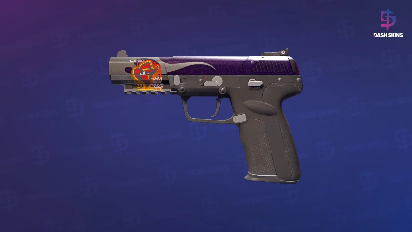 Five-SeveN | Flame Test (Well-Worn) Screenshot Playside