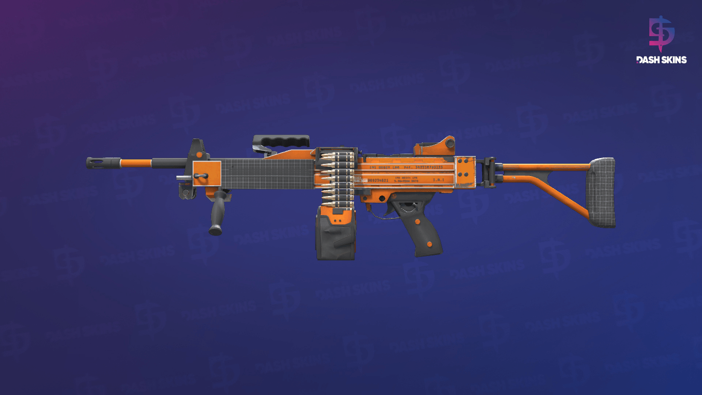 Negev | dev_texture (Factory New) Screenshot Playside