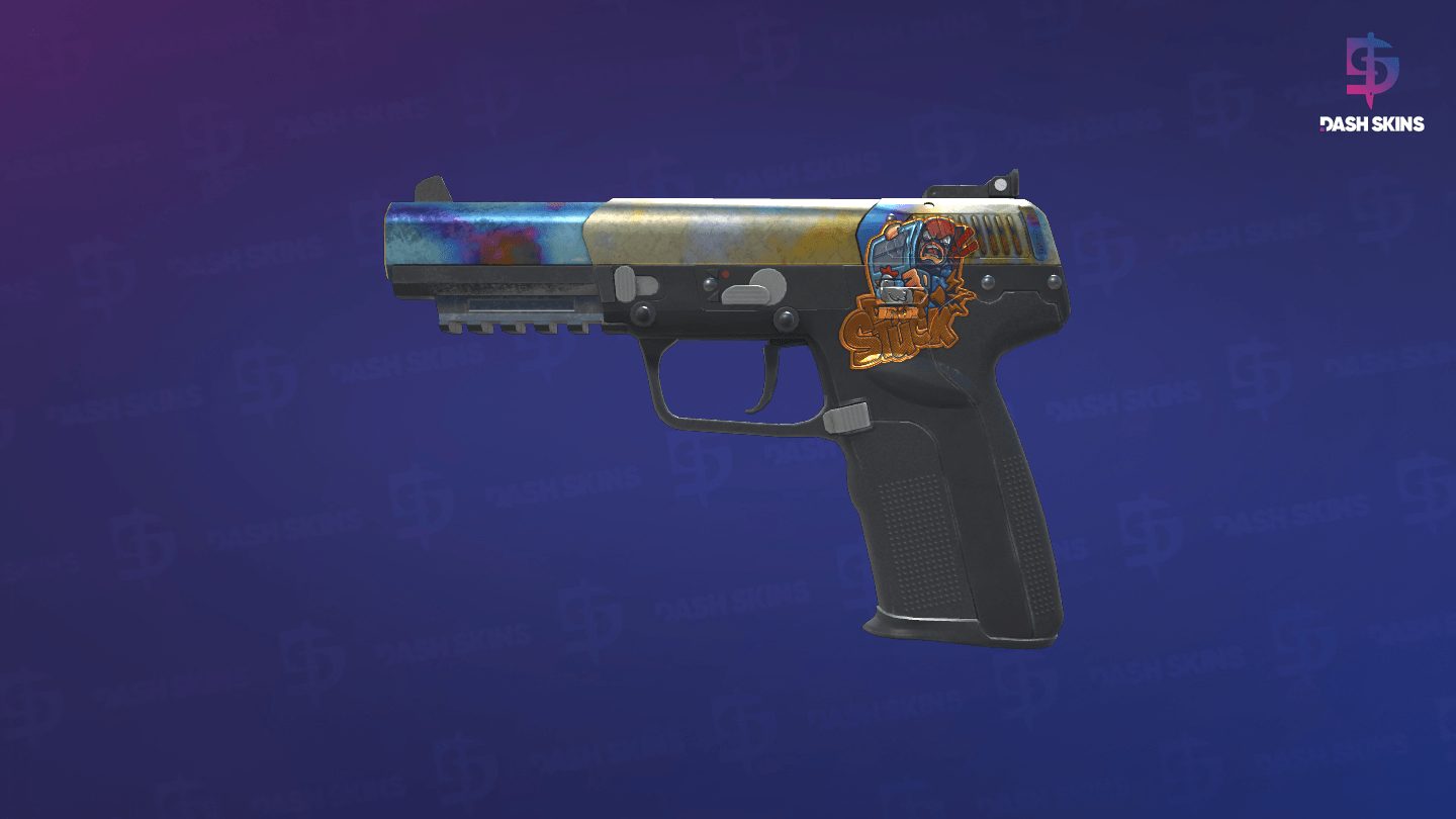 Five-SeveN | Case Hardened (Battle-Scarred) Screenshot Playside
