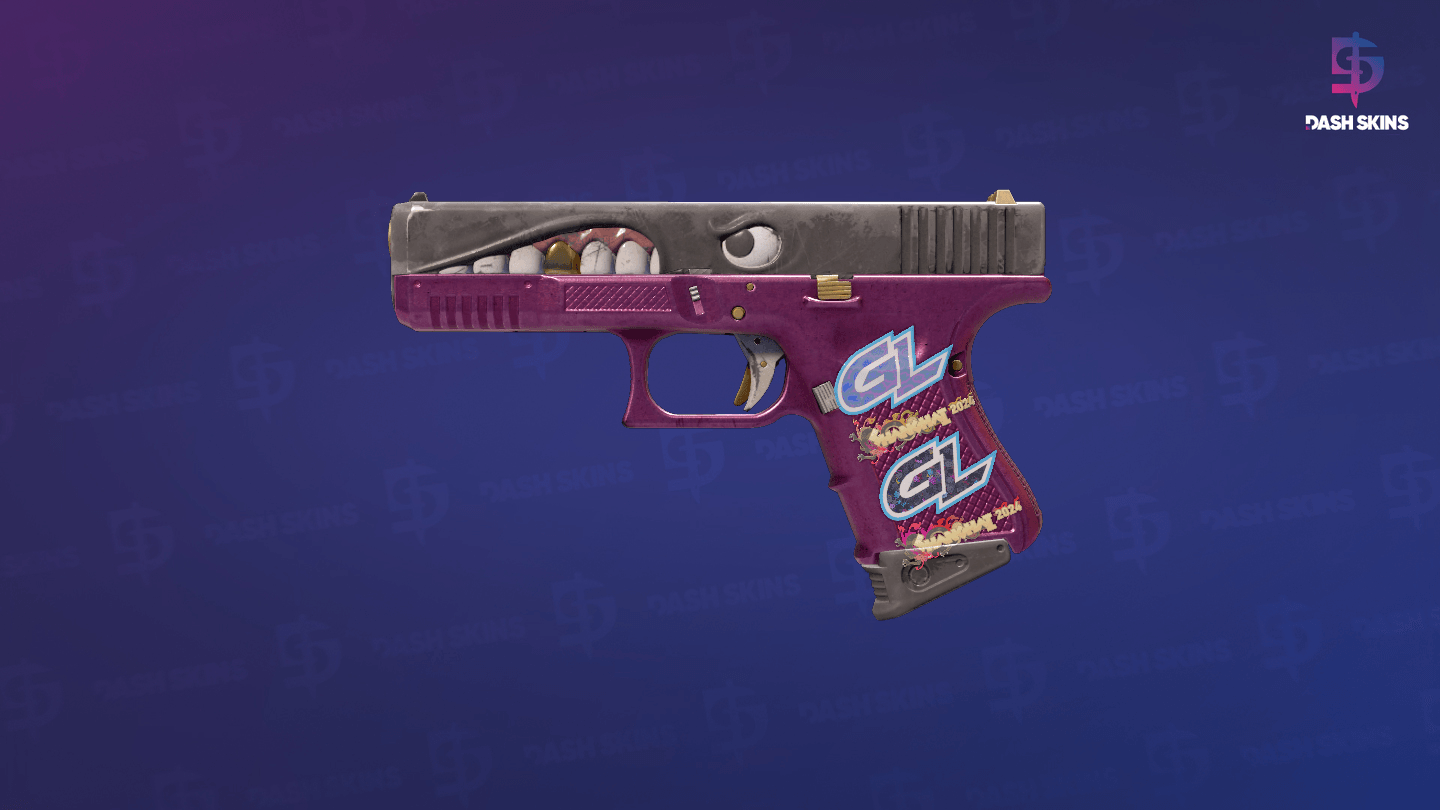 Glock-18 | Gold Toof (Battle-Scarred) Screenshot Playside