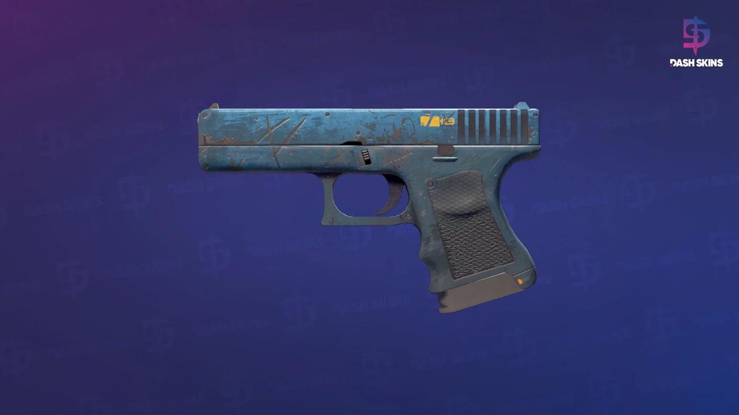 Glock-18 | Off World (Battle-Scarred) Screenshot Playside