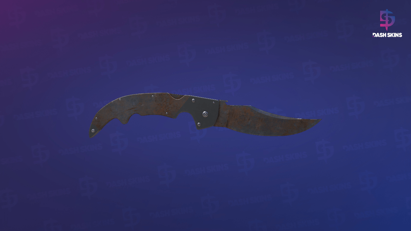 ★ Falchion Knife | Rust Coat (Battle-Scarred) Screenshot Playside
