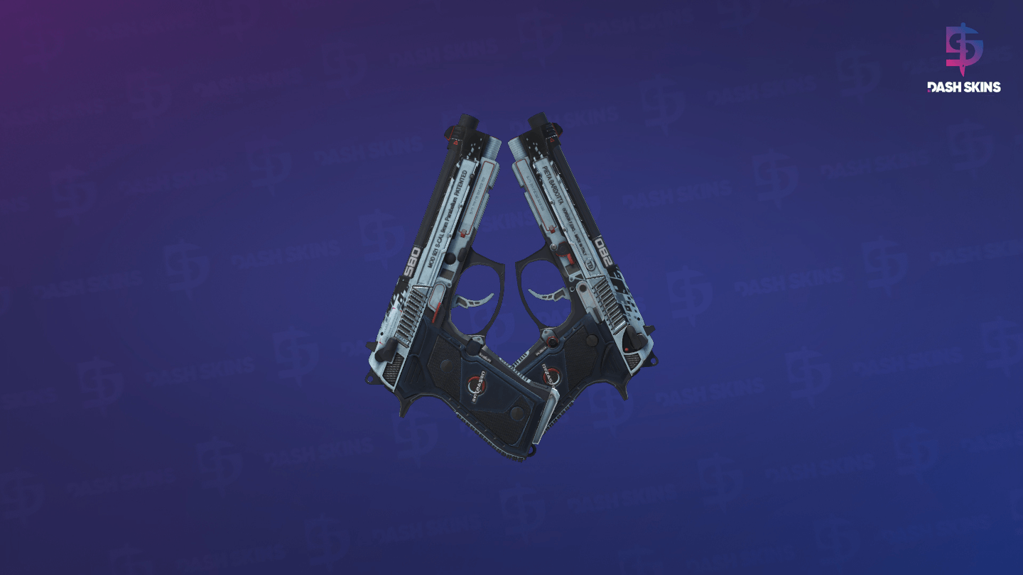 Dual Berettas | Dezastre (Field-Tested) Screenshot Playside
