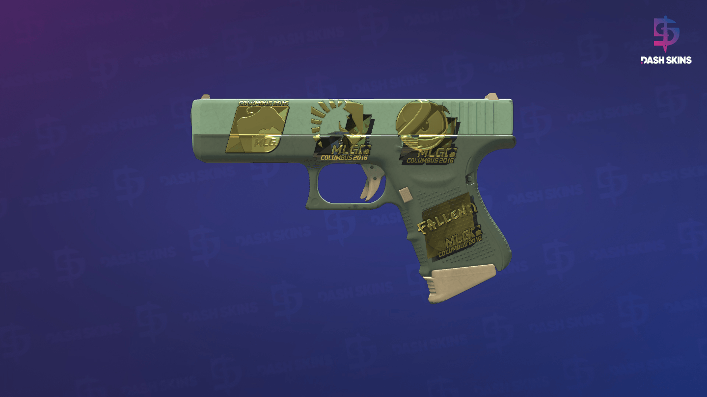 Souvenir Glock-18 | Groundwater (Minimal Wear) Screenshot Playside