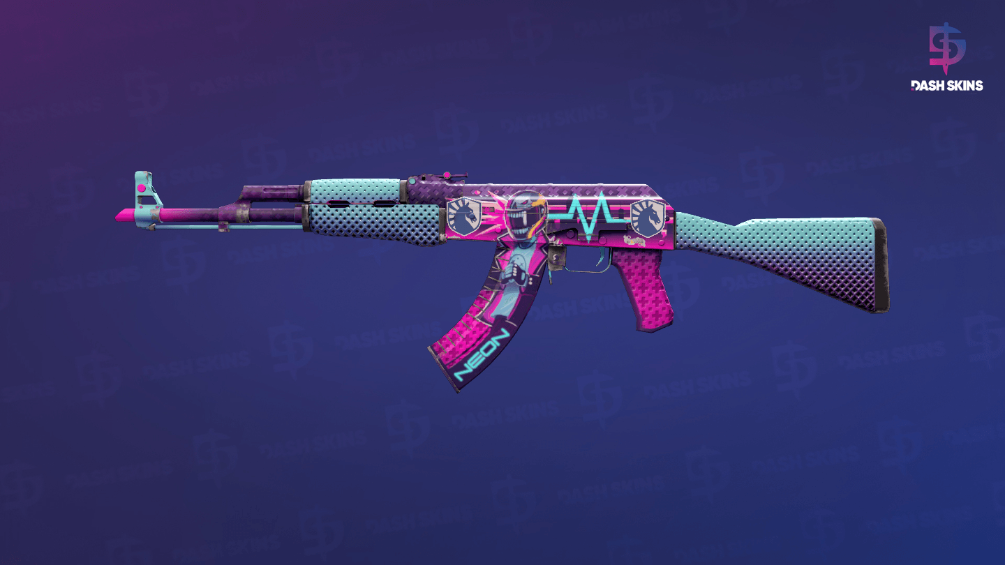 AK-47 | Neon Rider (Minimal Wear) Screenshot Playside