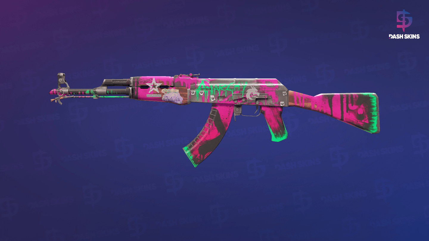 AK-47 | Neon Revolution (Field-Tested) Screenshot Playside