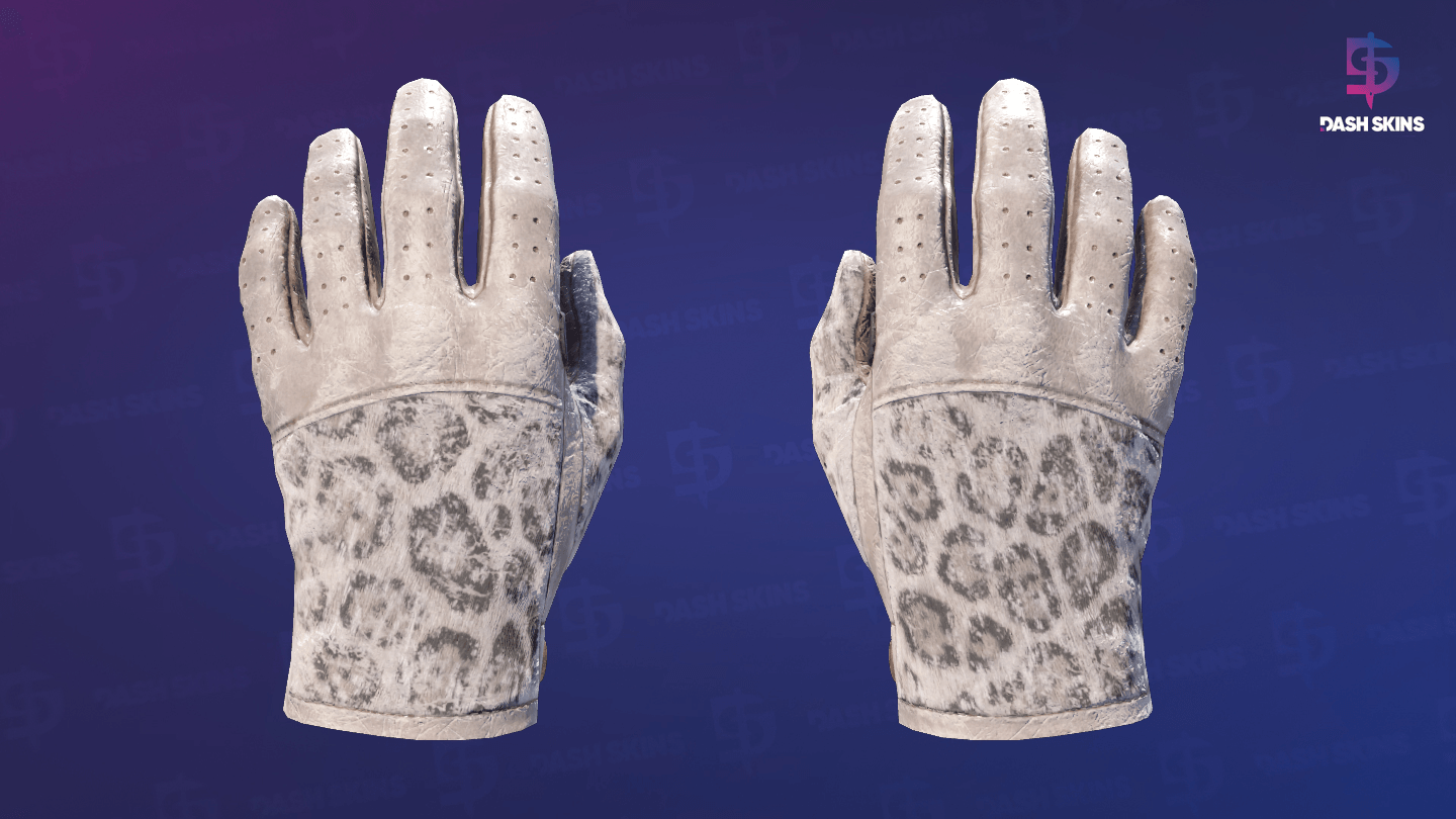 ★ Driver Gloves | Snow Leopard (Battle-Scarred) Screenshot Playside