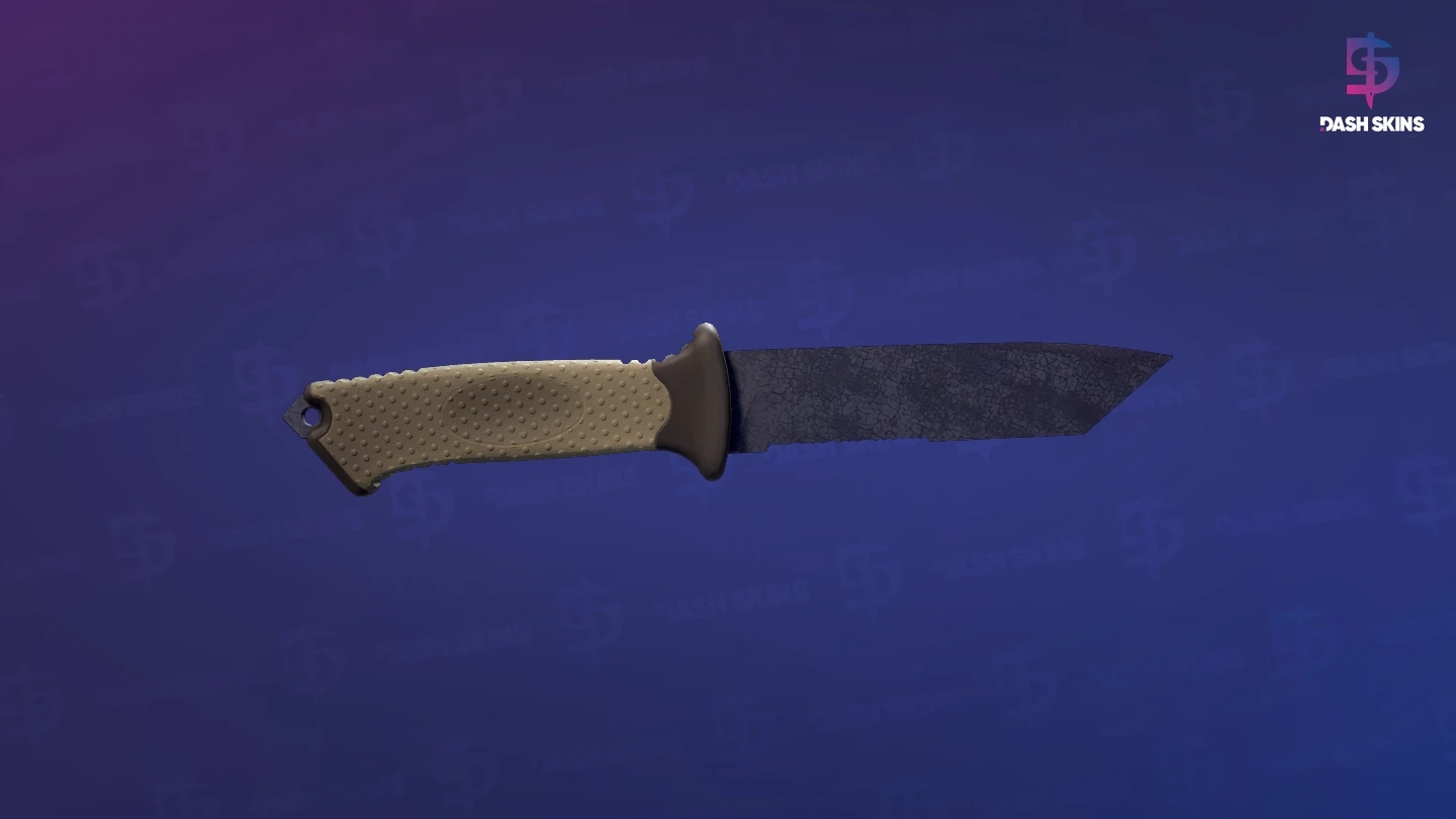 ★ Ursus Knife | Blue Steel (Battle-Scarred) Screenshot Playside