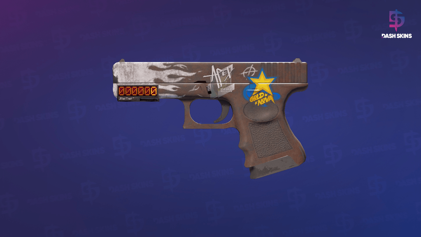 StatTrak™ Glock-18 | Oxide Blaze (Field-Tested) Screenshot Playside