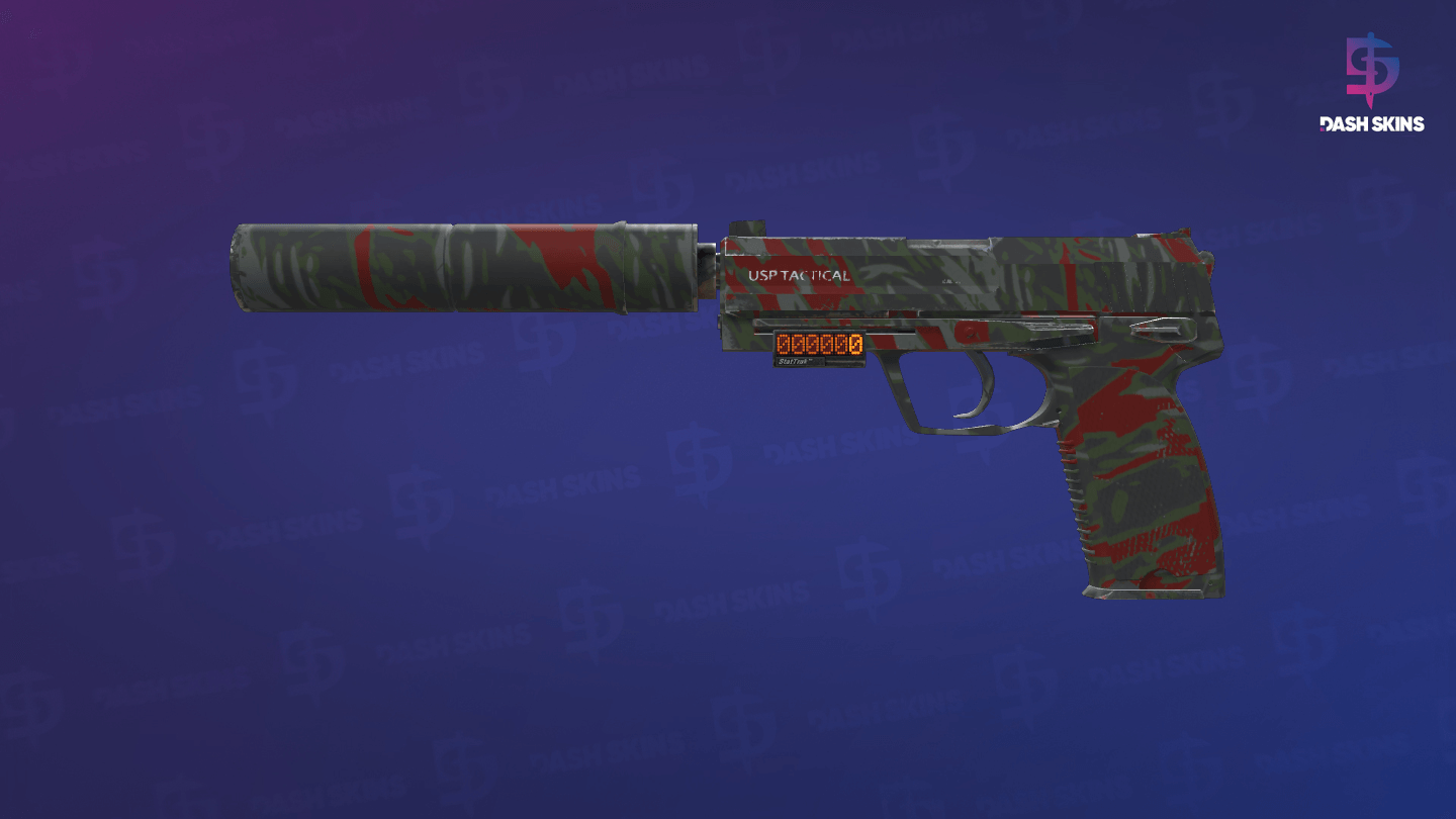 StatTrak™ USP-S | Blood Tiger (Minimal Wear) Screenshot Playside