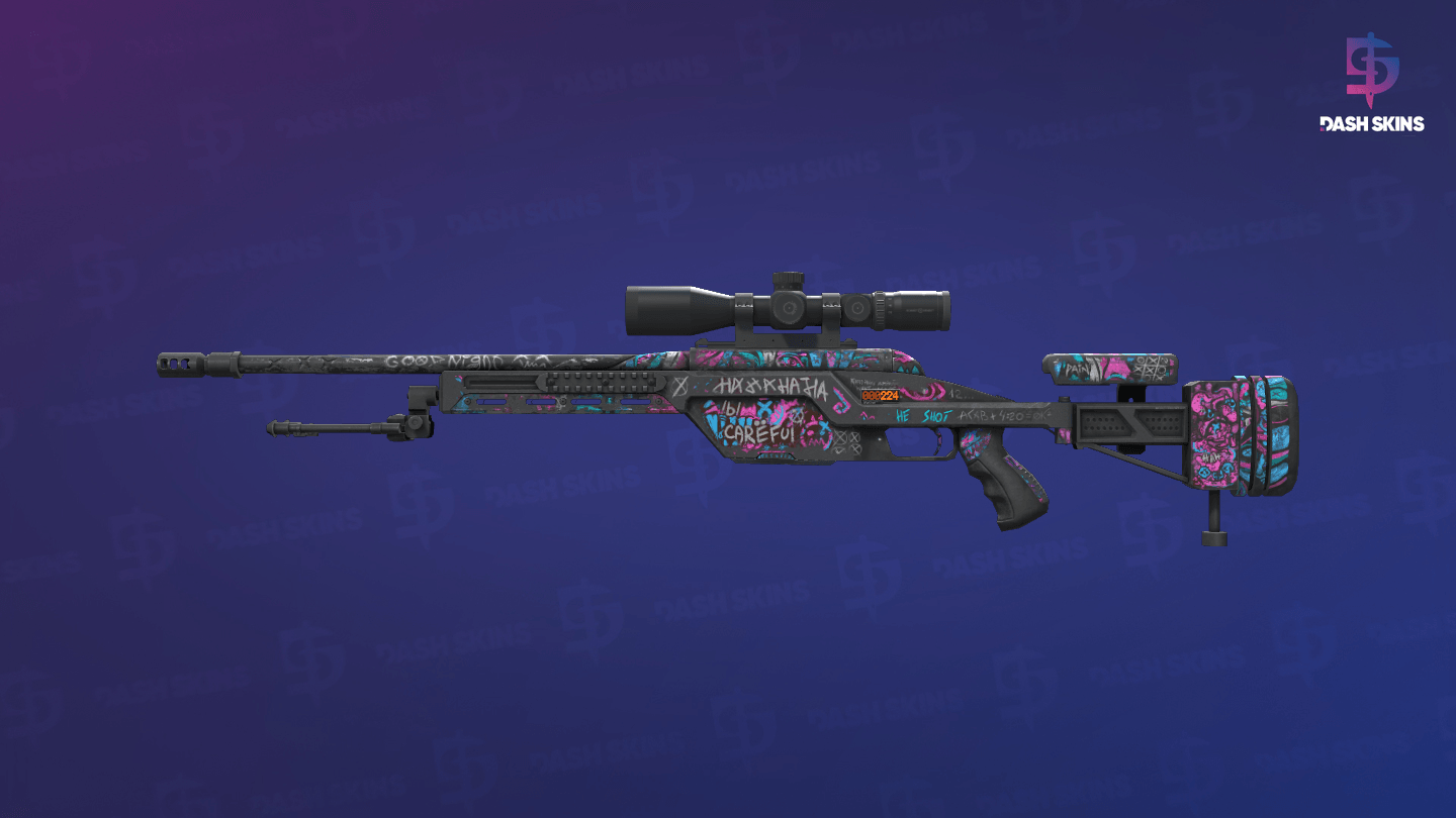 StatTrak™ SSG 08 | Fever Dream (Battle-Scarred) Screenshot Playside