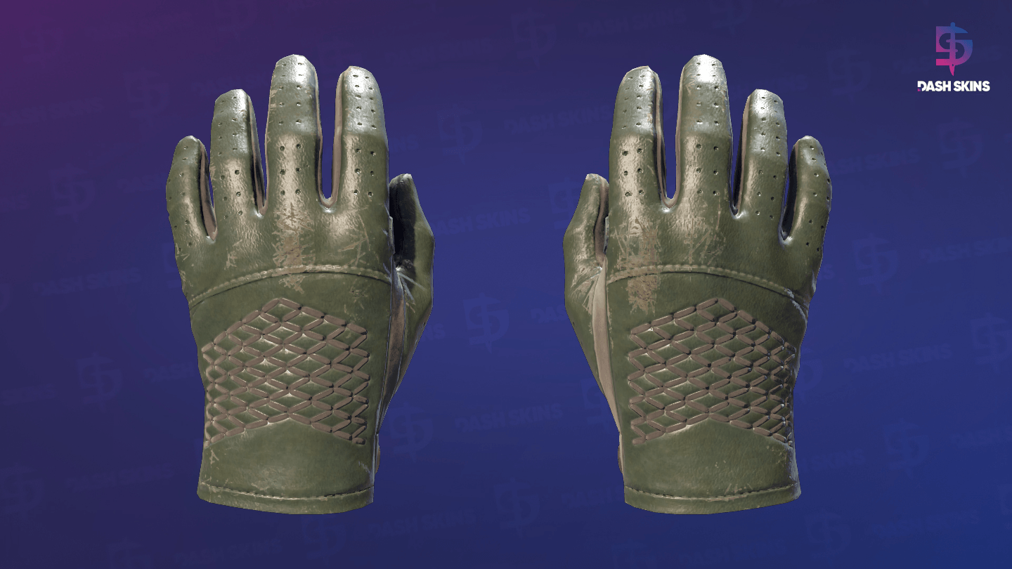 ★ Driver Gloves | Racing Green (Field-Tested) Screenshot Playside