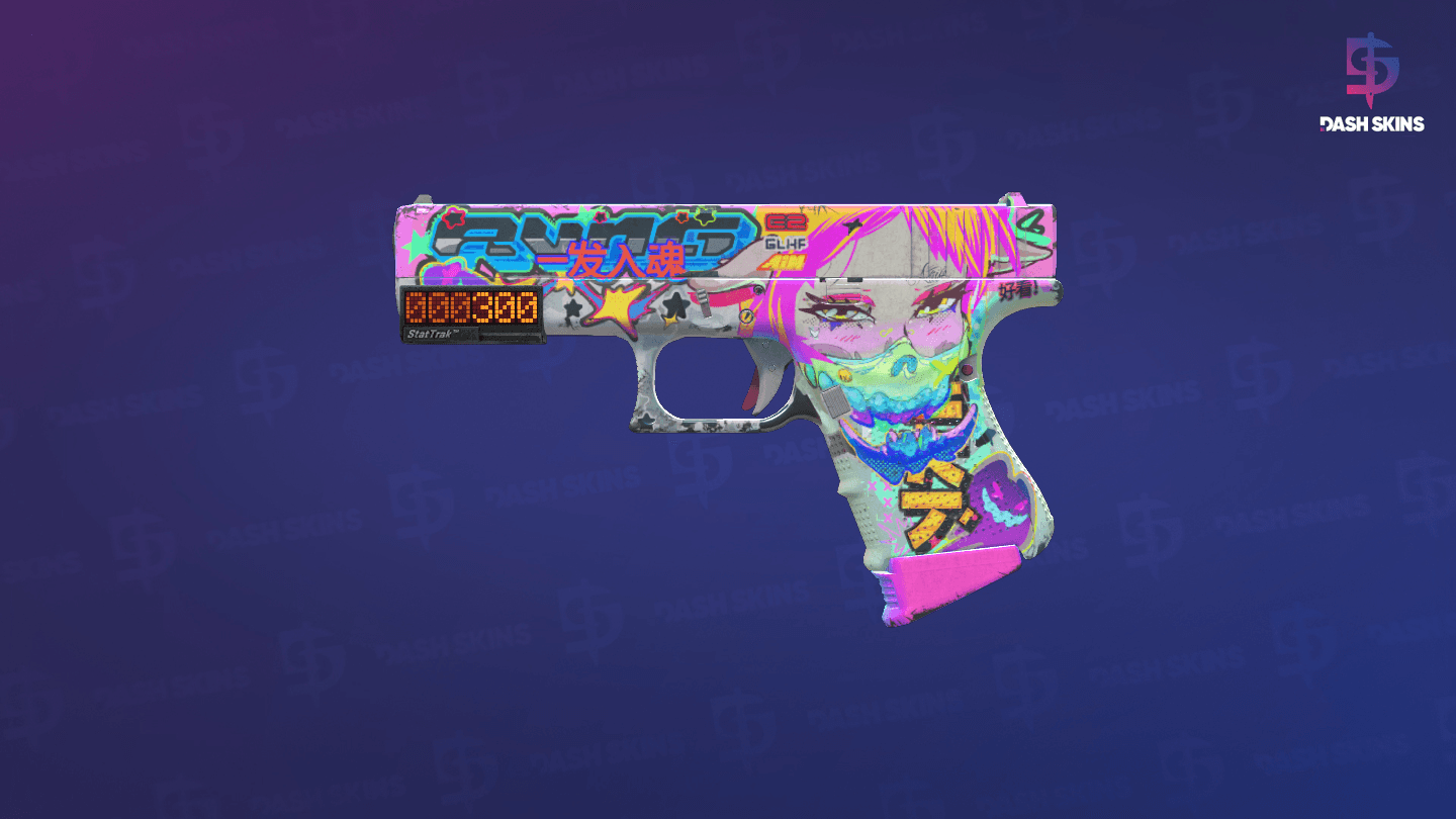 StatTrak™ Glock-18 | Fully Tuned (Well-Worn) Screenshot Playside