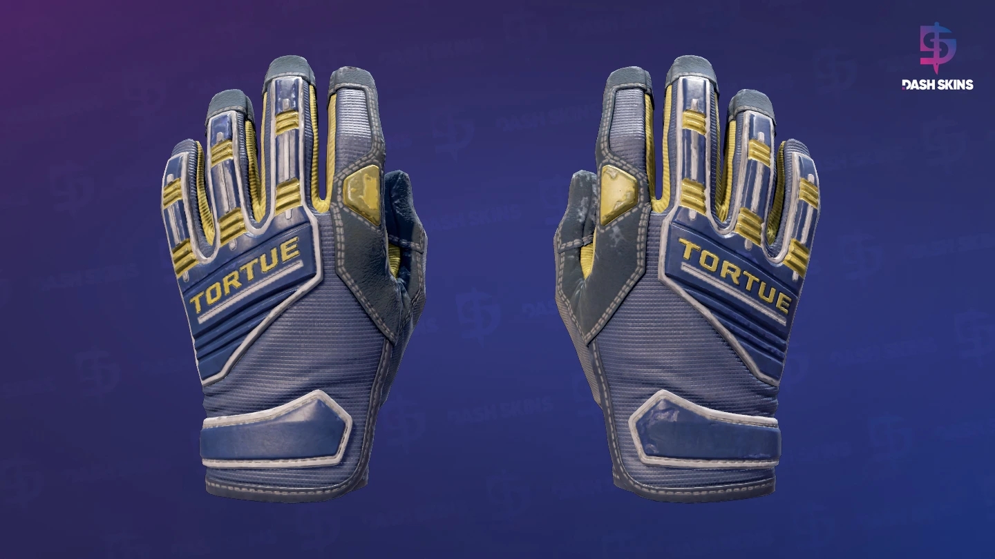 ★ Specialist Gloves | Field Agent (Well-Worn) Screenshot Playside