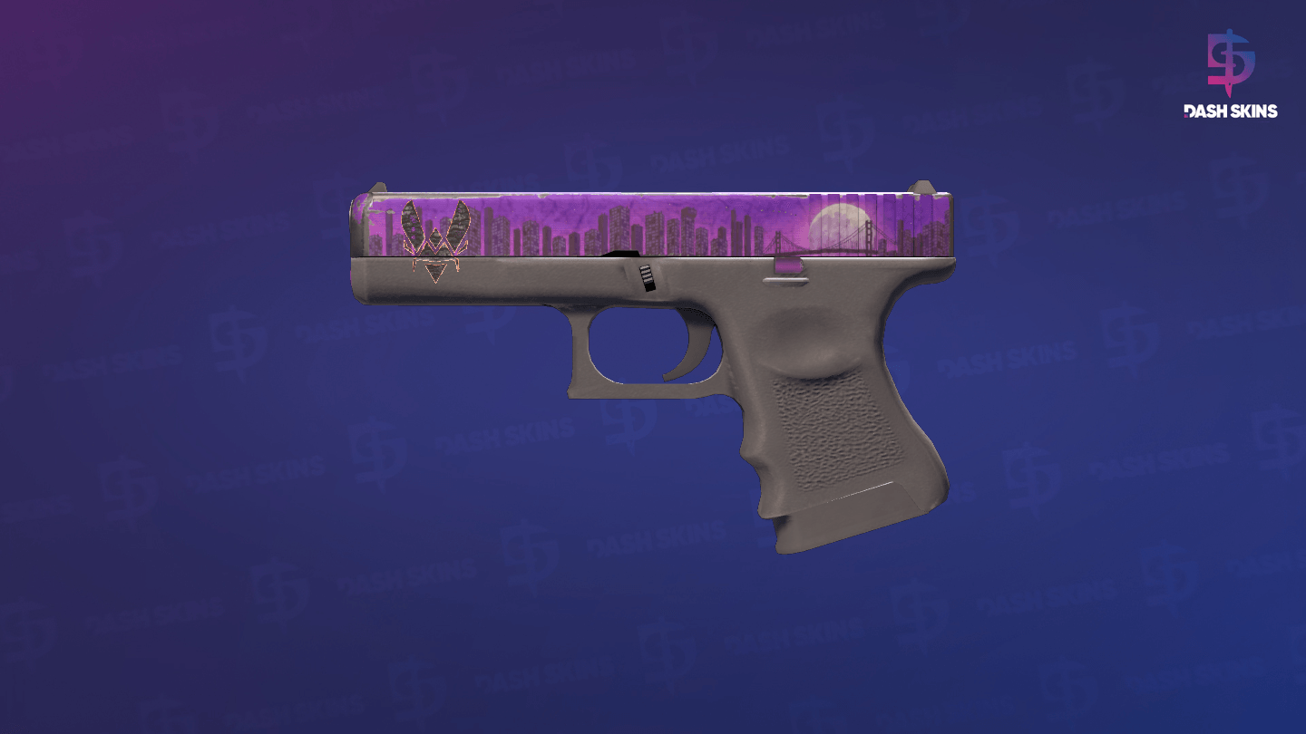 Glock-18 | Moonrise (Battle-Scarred) Screenshot Playside