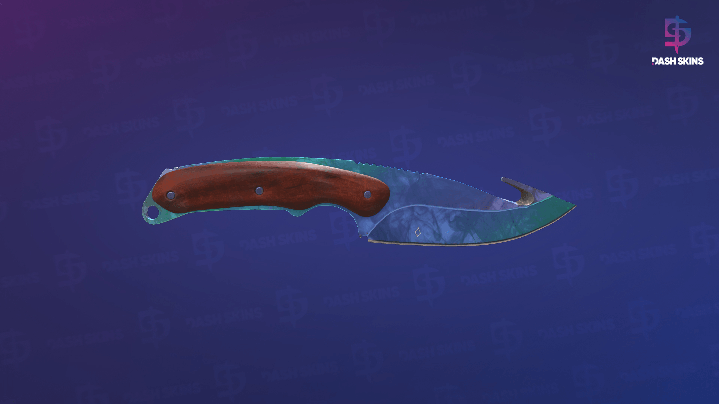 ★ StatTrak™ Gut Knife | Gamma Doppler (Factory New) - Phase 1 Screenshot Playside