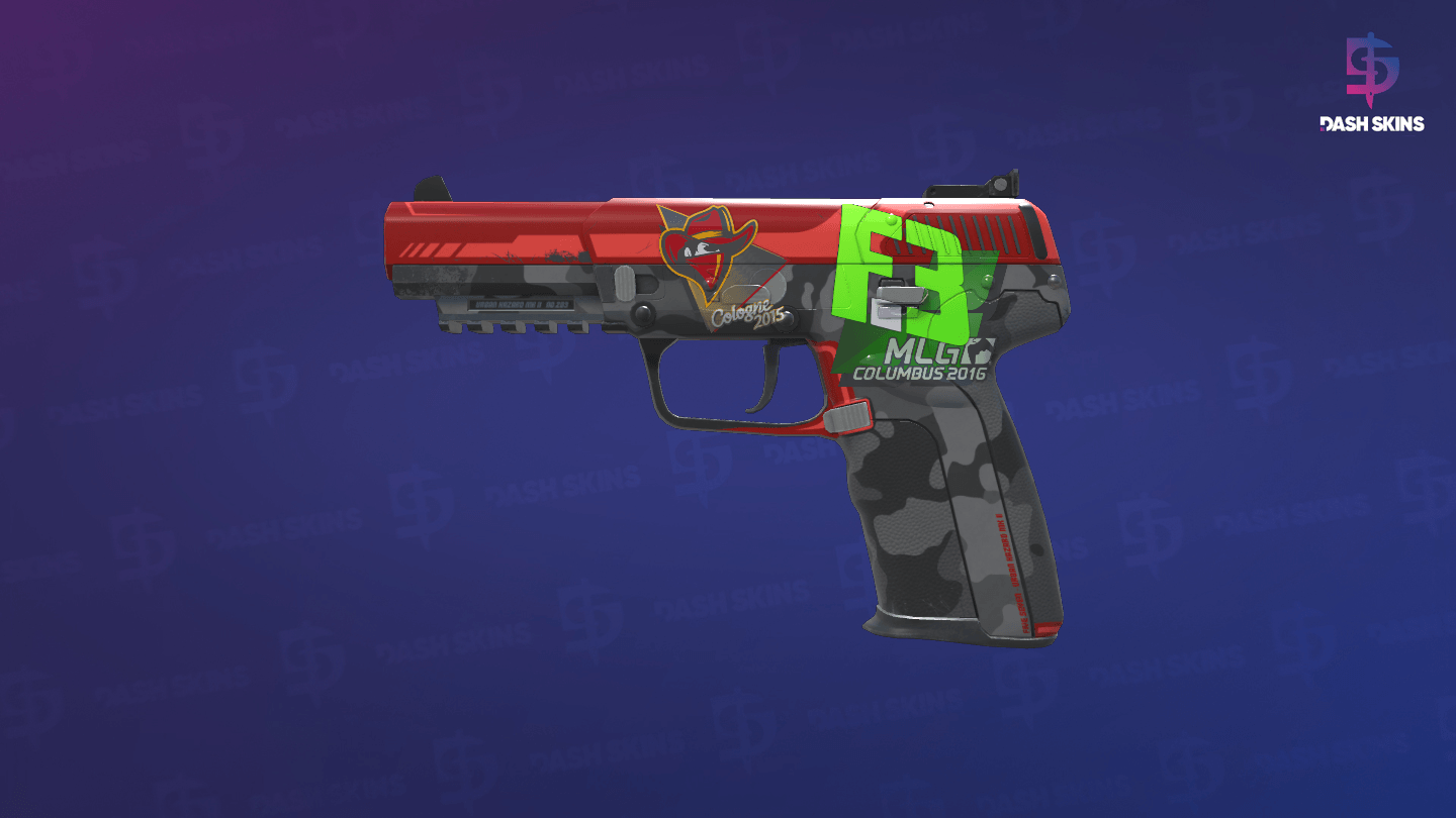 Five-SeveN | Urban Hazard (Minimal Wear) Screenshot Playside
