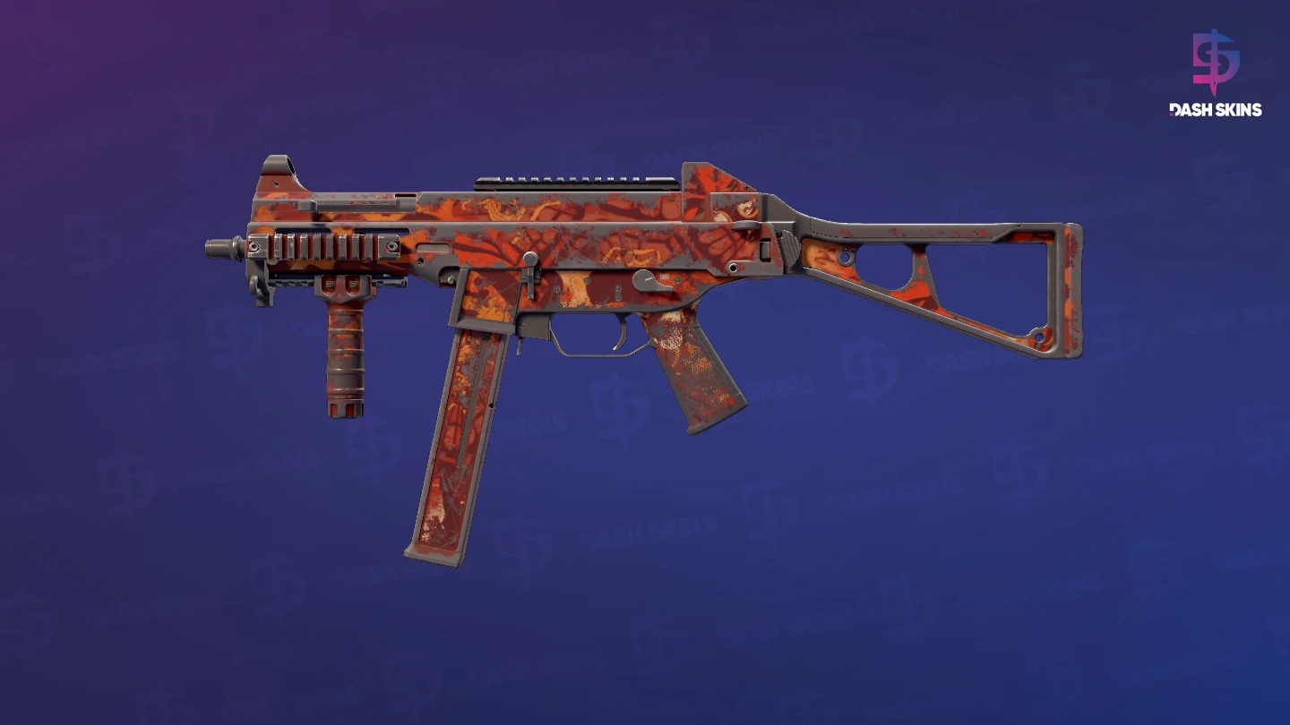 UMP-45 | Warm Blooded (Battle-Scarred) Screenshot Playside