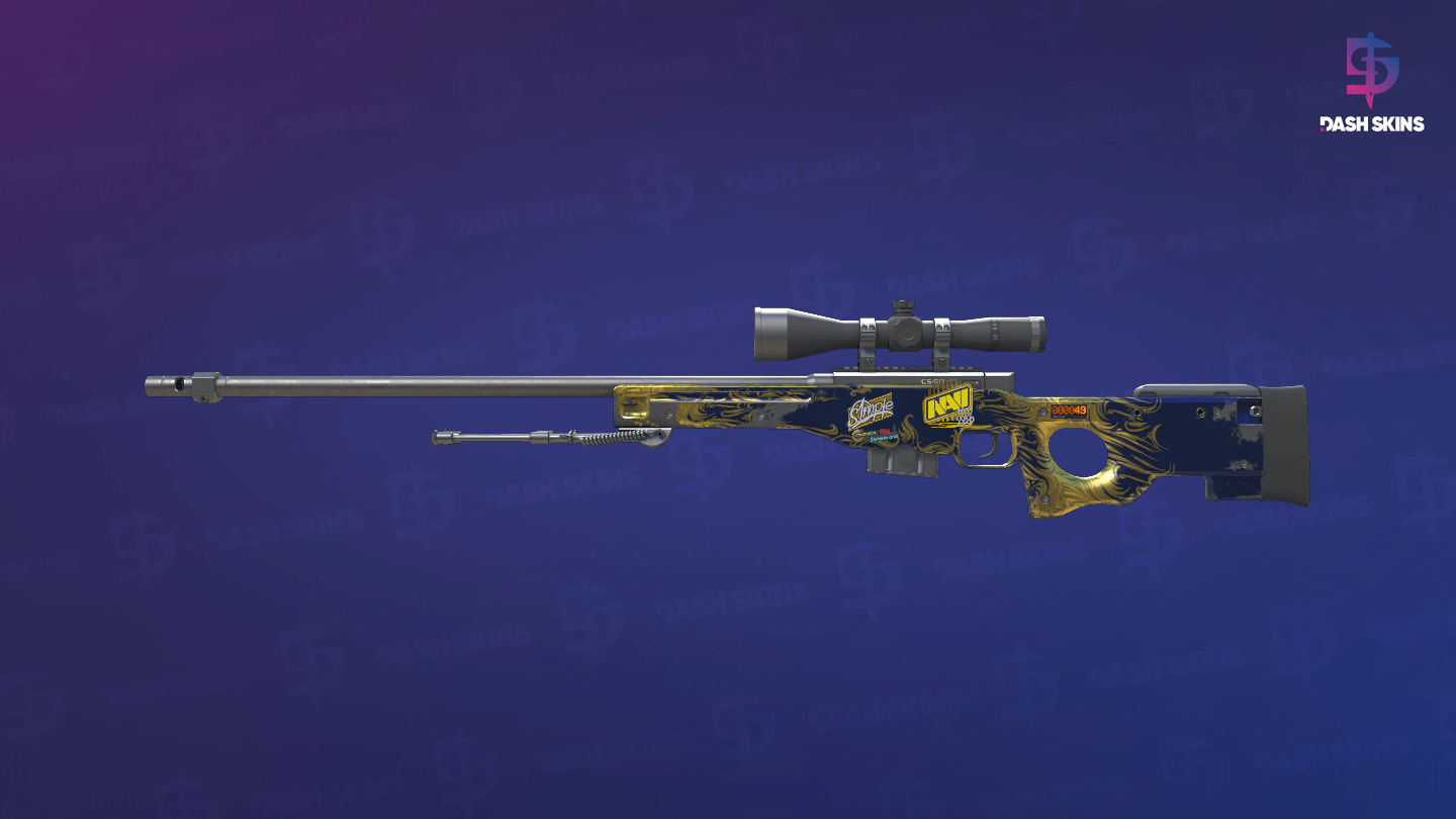 StatTrak™ AWP | Man-o'-war (Field-Tested) Screenshot Playside