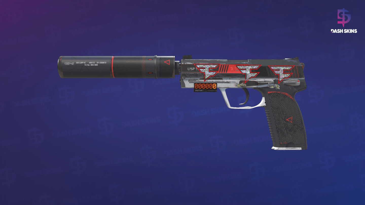 StatTrak™ USP-S | Cyrex (Field-Tested) Screenshot Playside