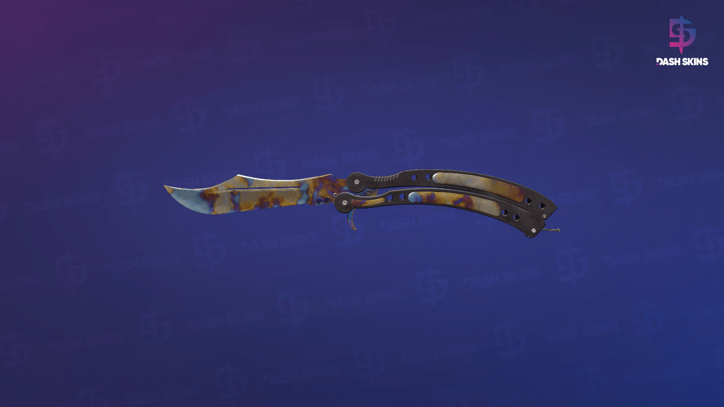 ★ Butterfly Knife | Case Hardened (Field-Tested) Screenshot Playside