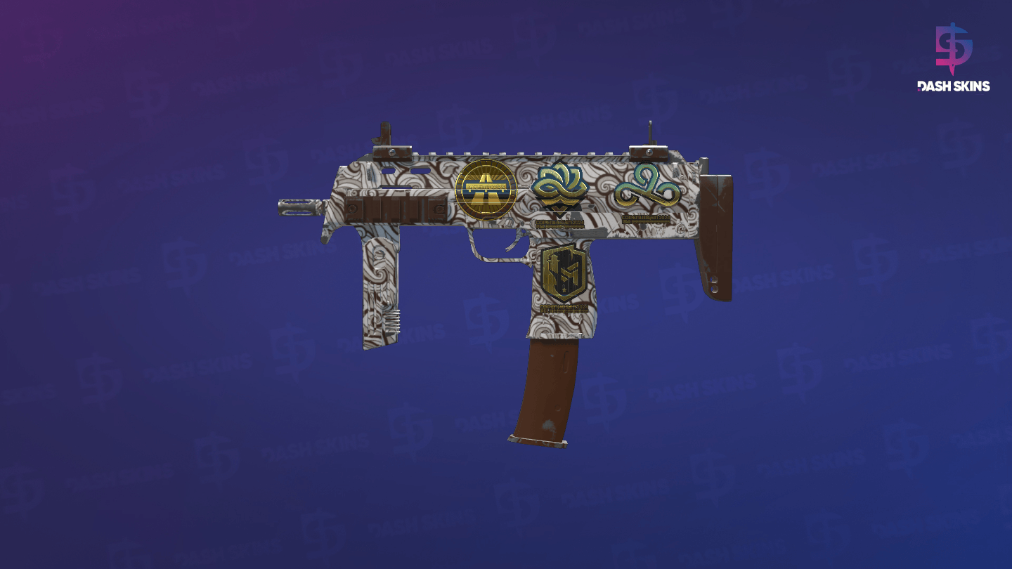 Souvenir MP7 | Gunsmoke (Minimal Wear) Screenshot Playside