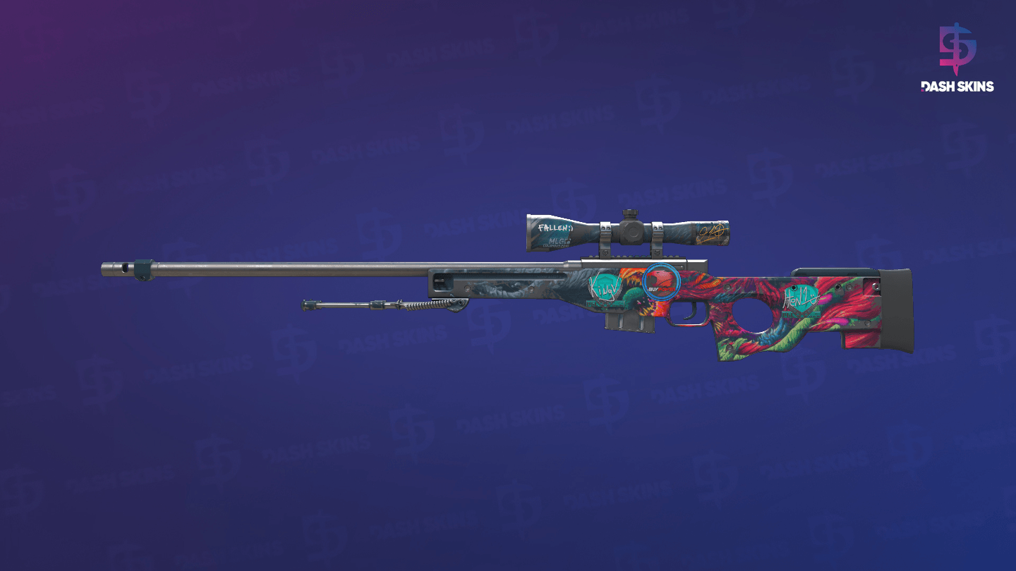 AWP | Hyper Beast (Well-Worn) Screenshot Playside
