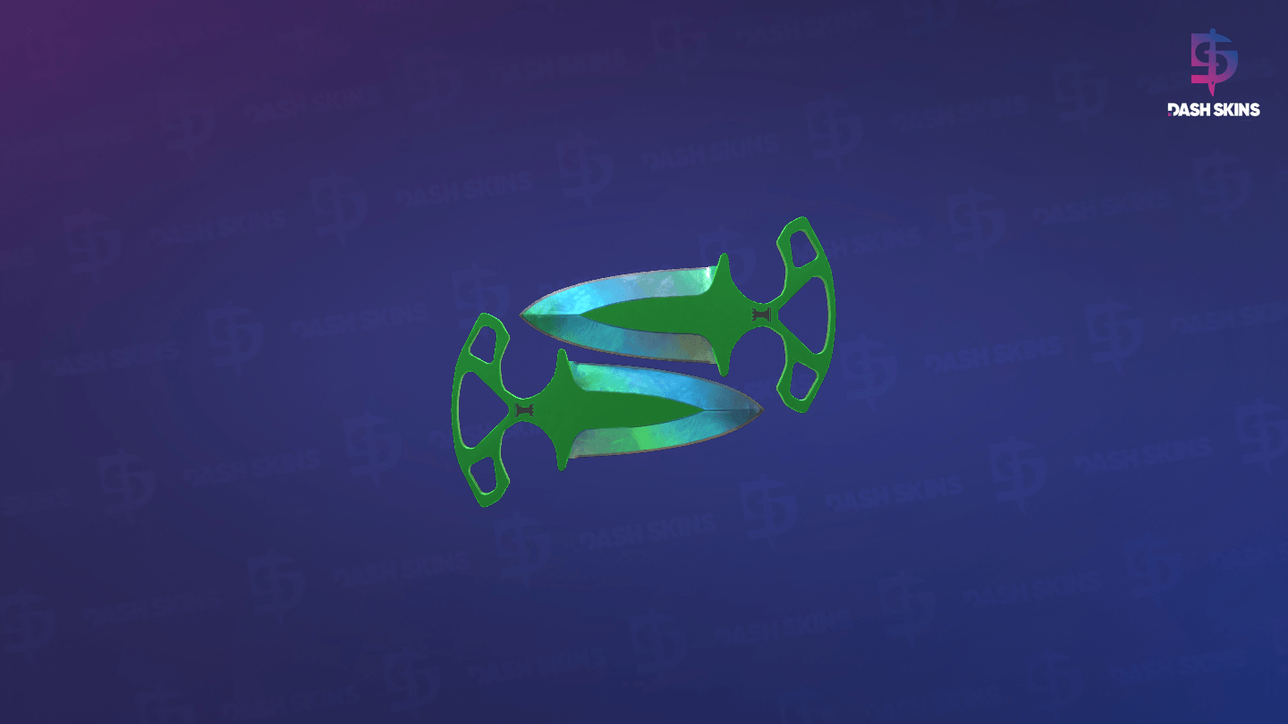 ★ Shadow Daggers | Gamma Doppler (Minimal Wear) - Phase 3 Screenshot Playside