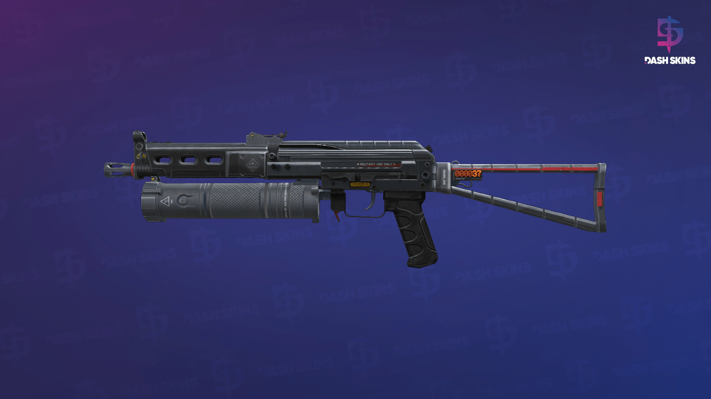 StatTrak™ PP-Bizon | Lumen (Well-Worn) Screenshot Playside