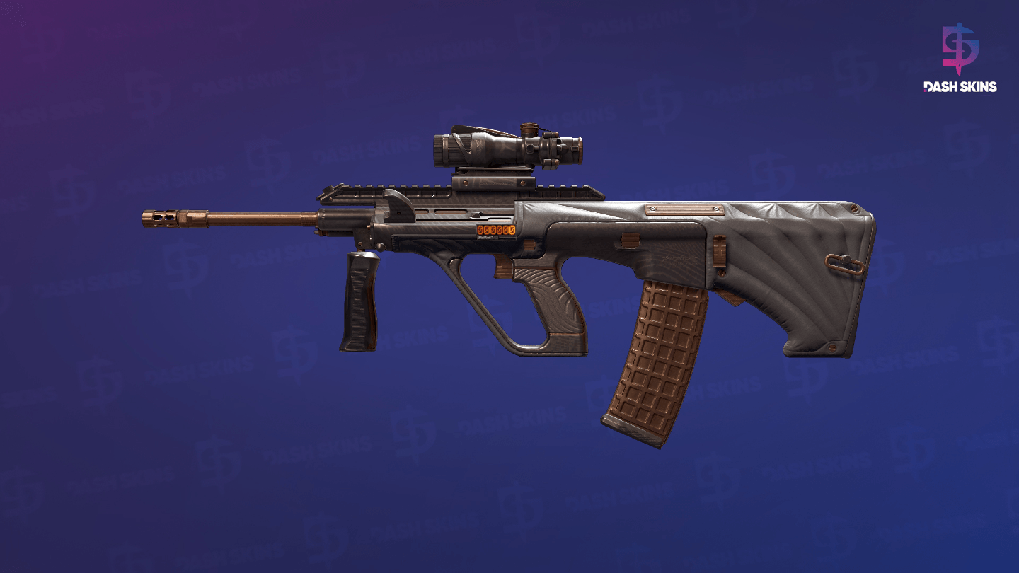 StatTrak™ AUG | Luxe Trim (Battle-Scarred) Screenshot Playside