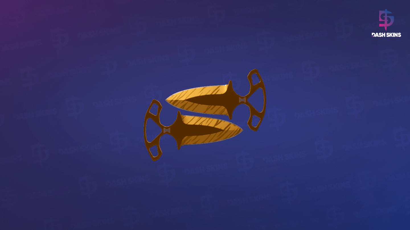 ★ Shadow Daggers | Tiger Tooth (Minimal Wear) Screenshot Playside
