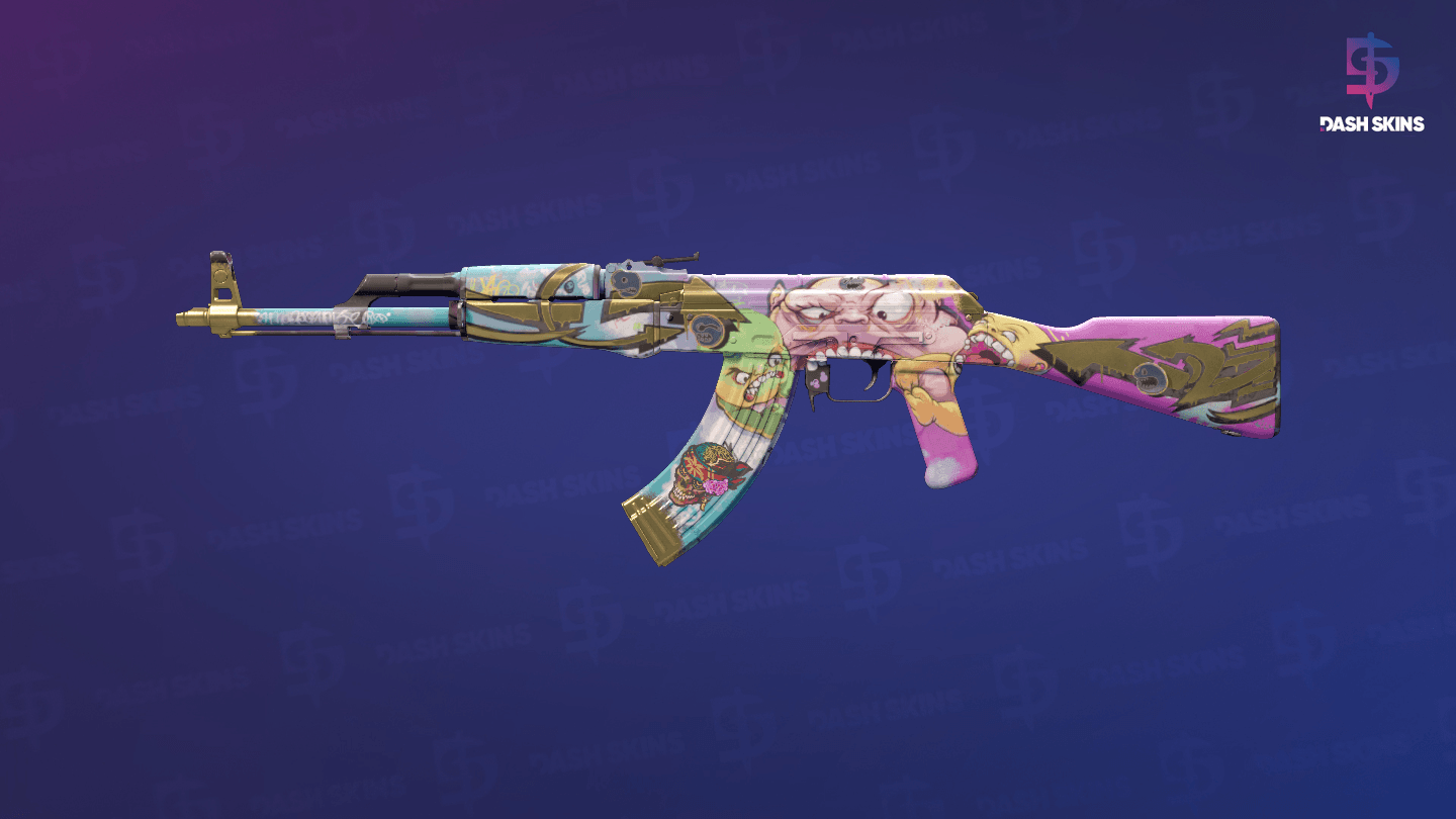 AK-47 | B the Monster (Field-Tested) Screenshot Playside
