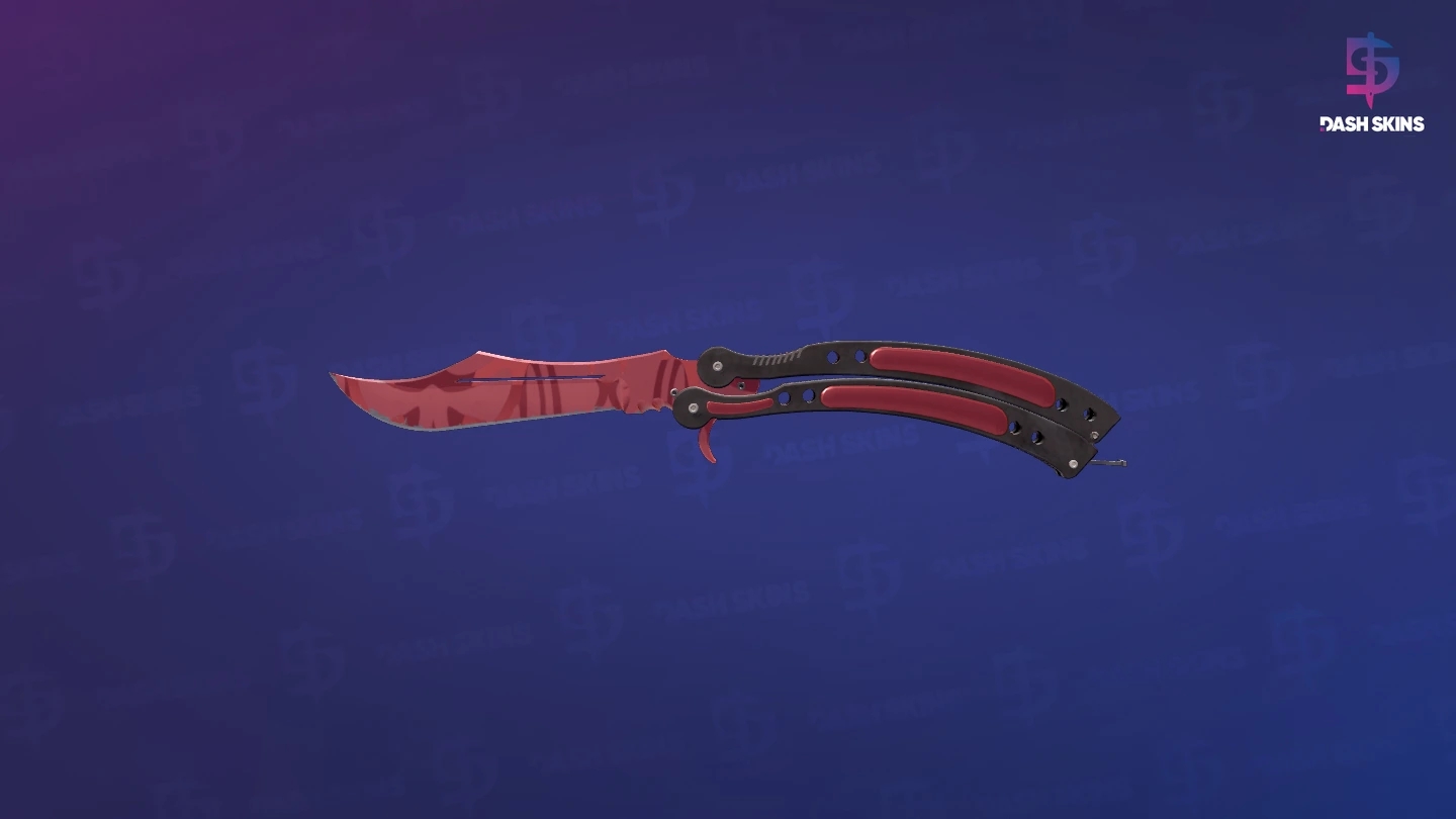 ★ Butterfly Knife | Slaughter (Minimal Wear) Screenshot Playside