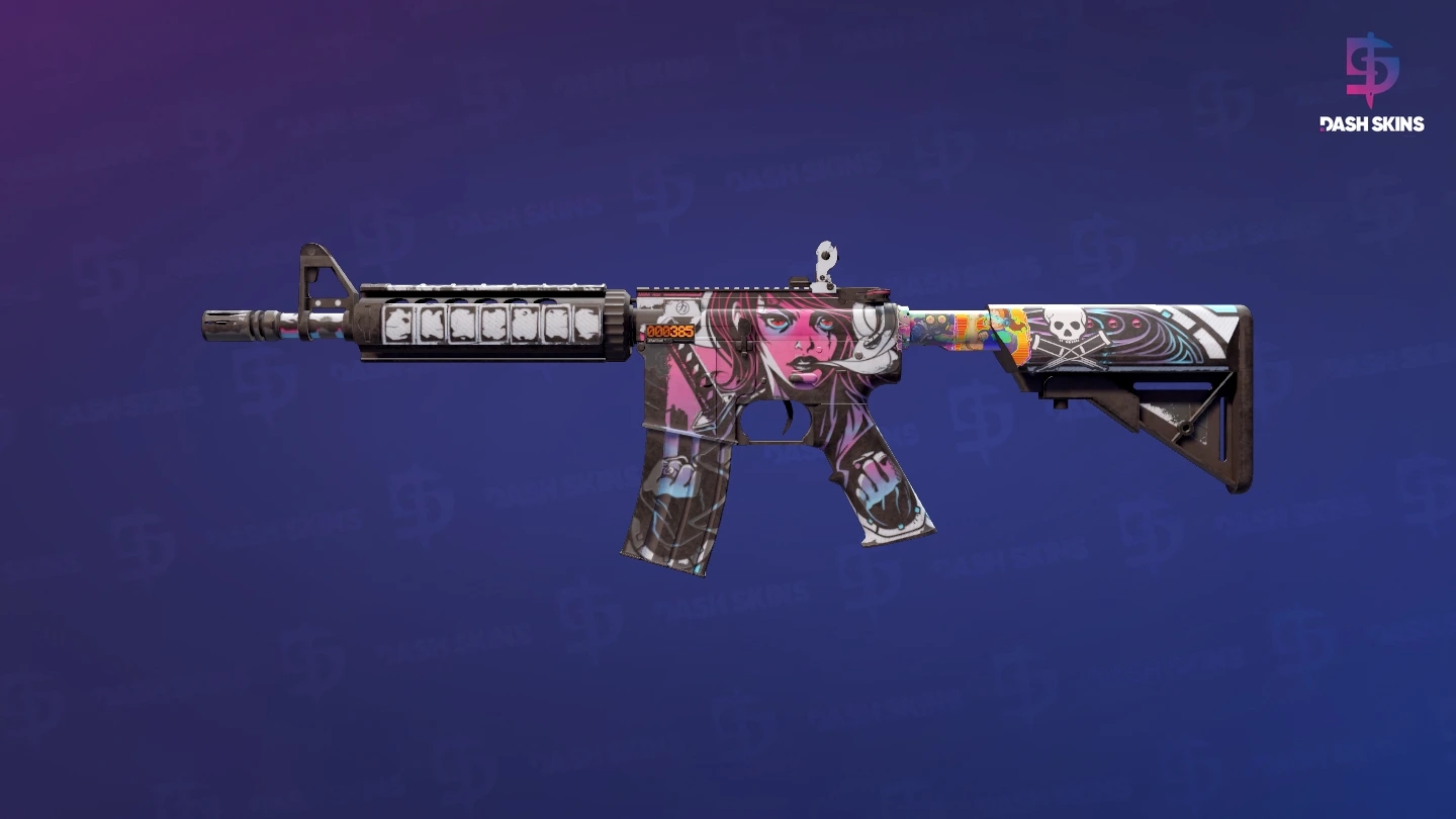 StatTrak™ M4A4 | Neo-Noir (Field-Tested) Screenshot Playside