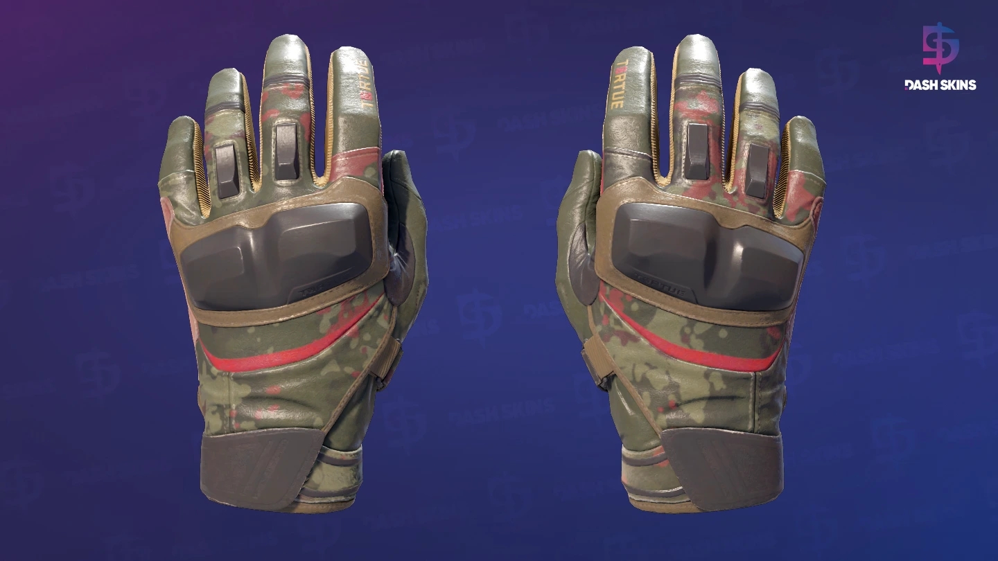 ★ Moto Gloves | 3rd Commando Company (Minimal Wear) Screenshot Playside