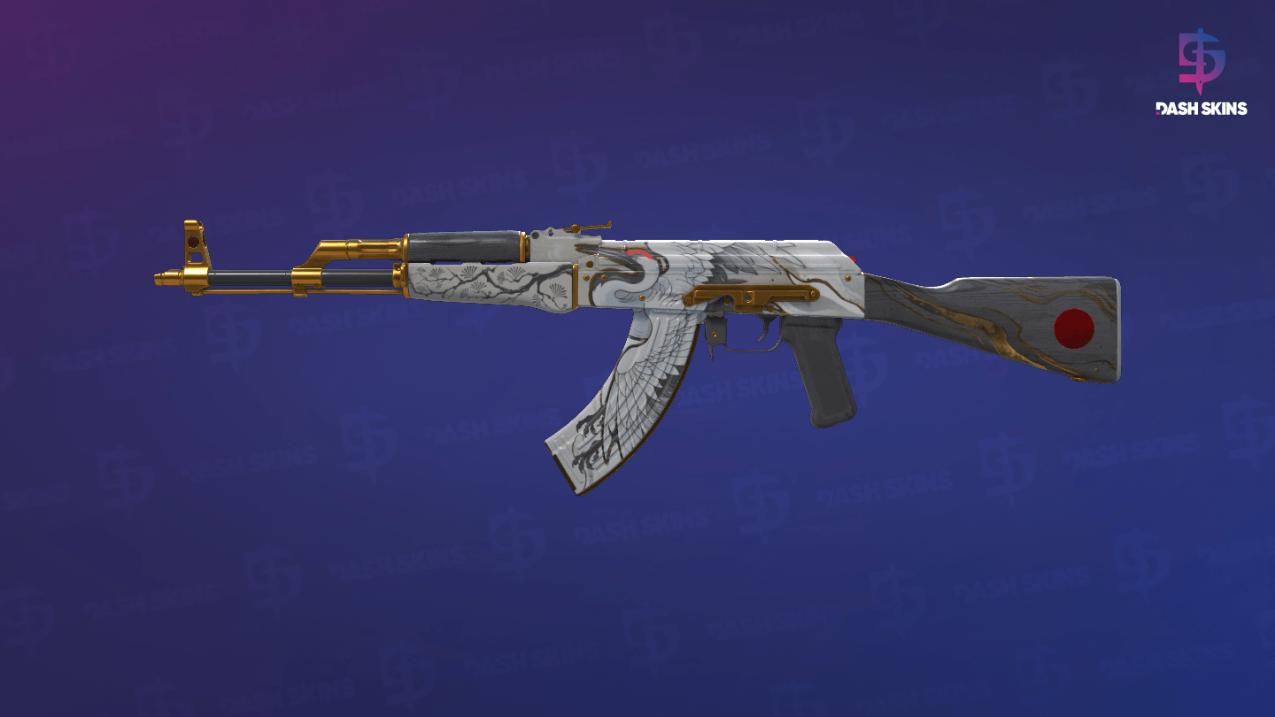 AK-47 | Crane Flight (Minimal Wear) Screenshot Playside