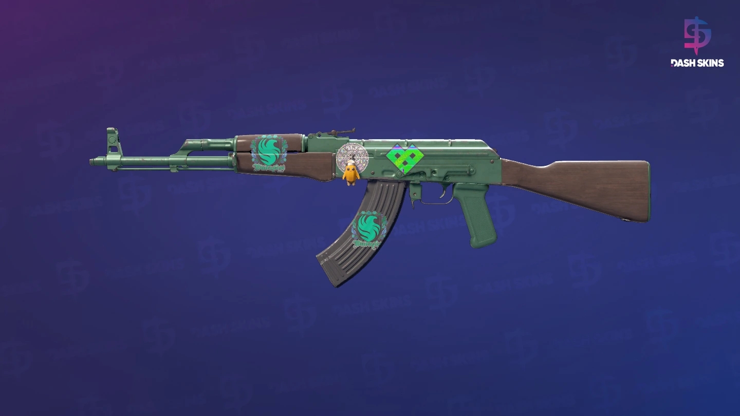 AK-47 | Wintergreen (Field-Tested) Screenshot Playside