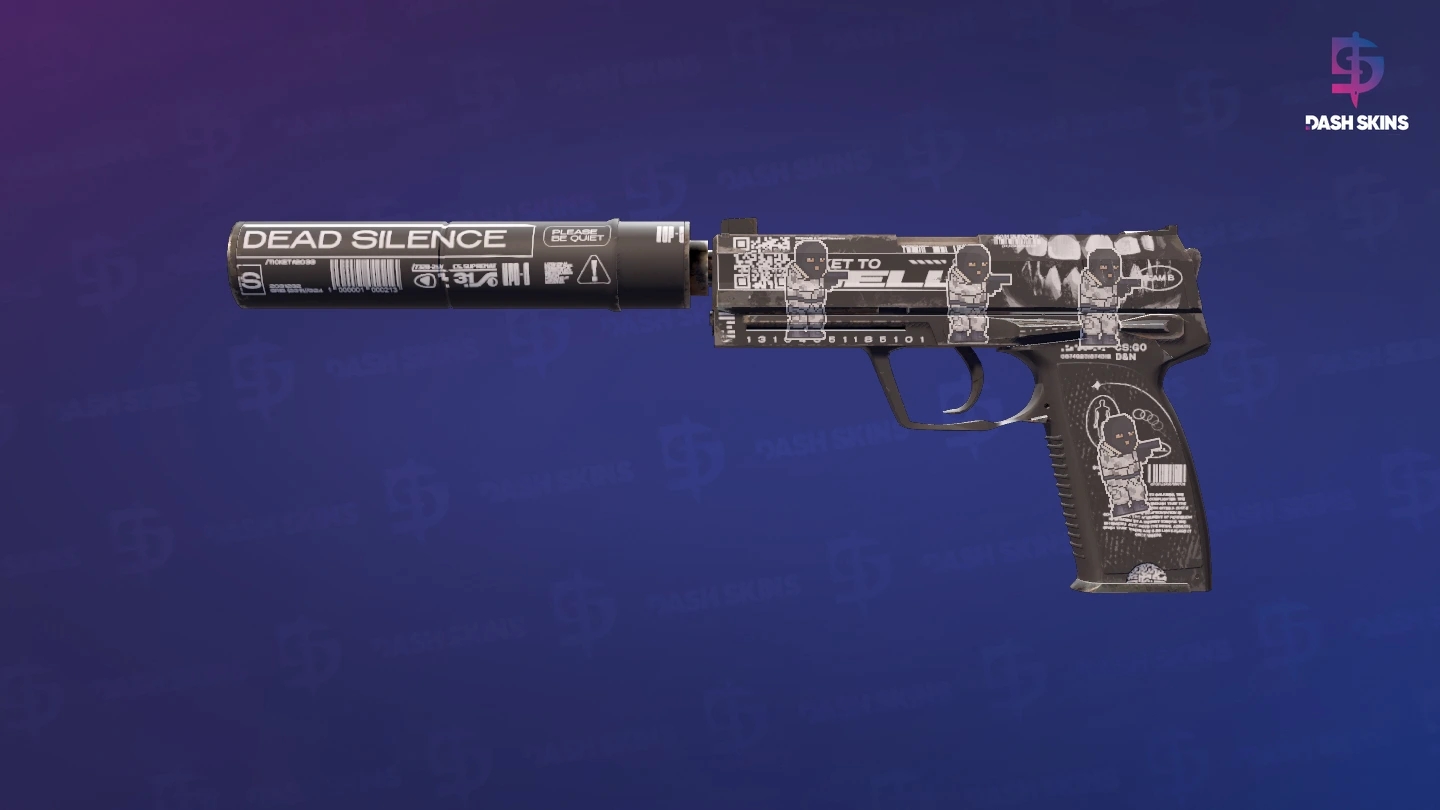 USP-S | Ticket to Hell (Field-Tested) Screenshot Playside