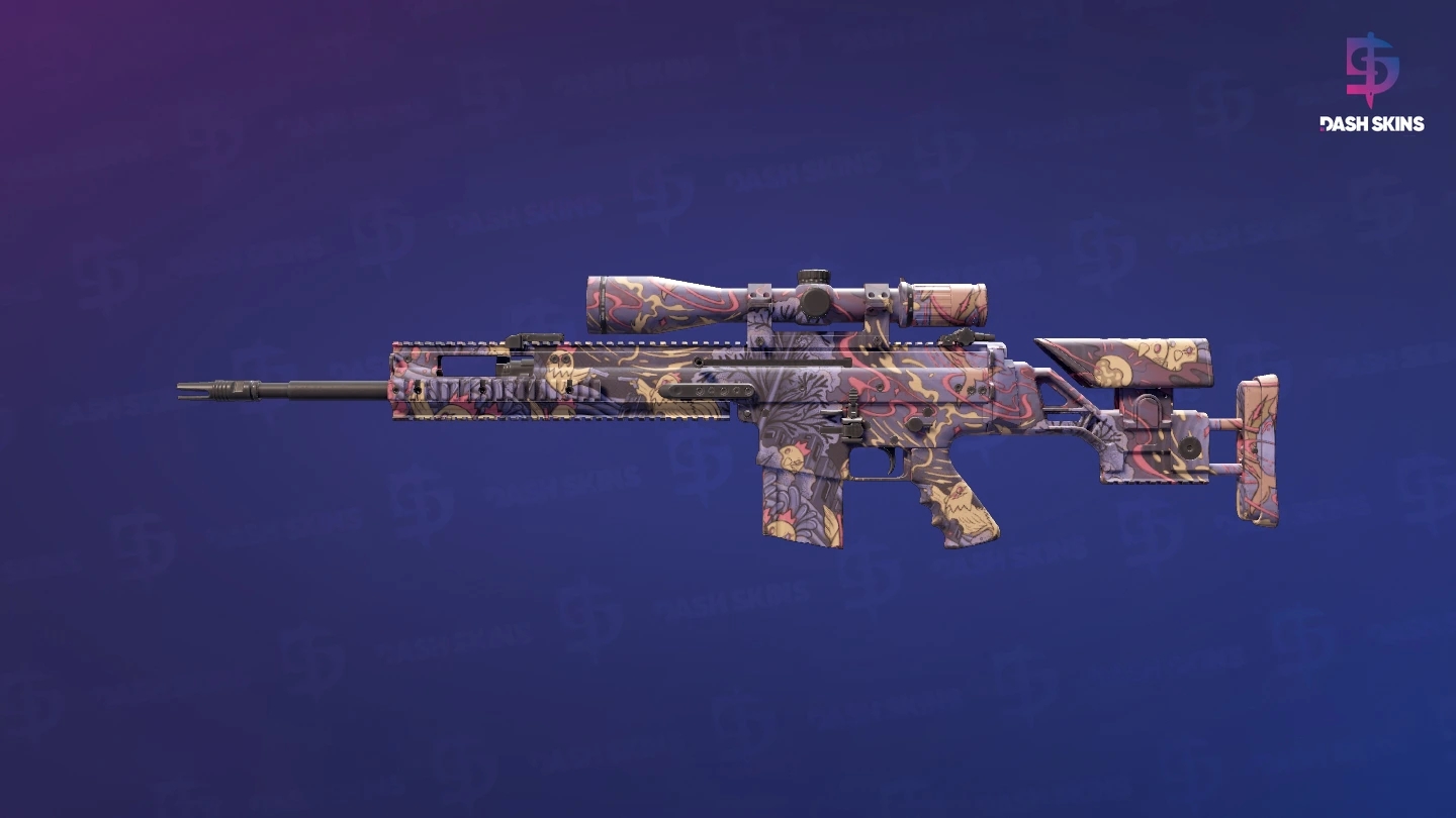 SCAR-20 | Poultrygeist (Factory New) Screenshot Playside